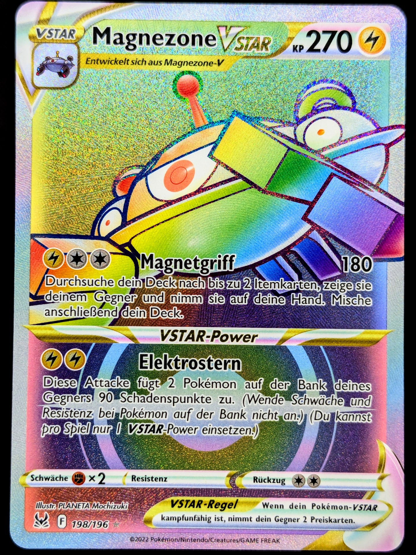 Magnezone VStar Rainbow 198/196 DE