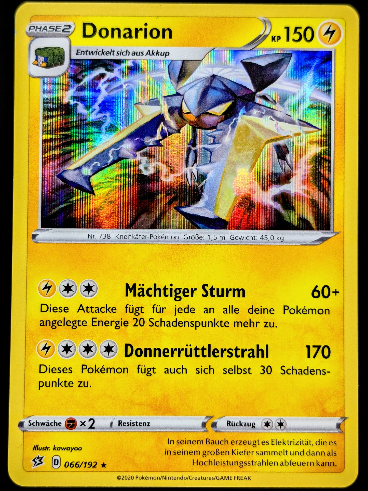 Donarion Holo 066/192 DE