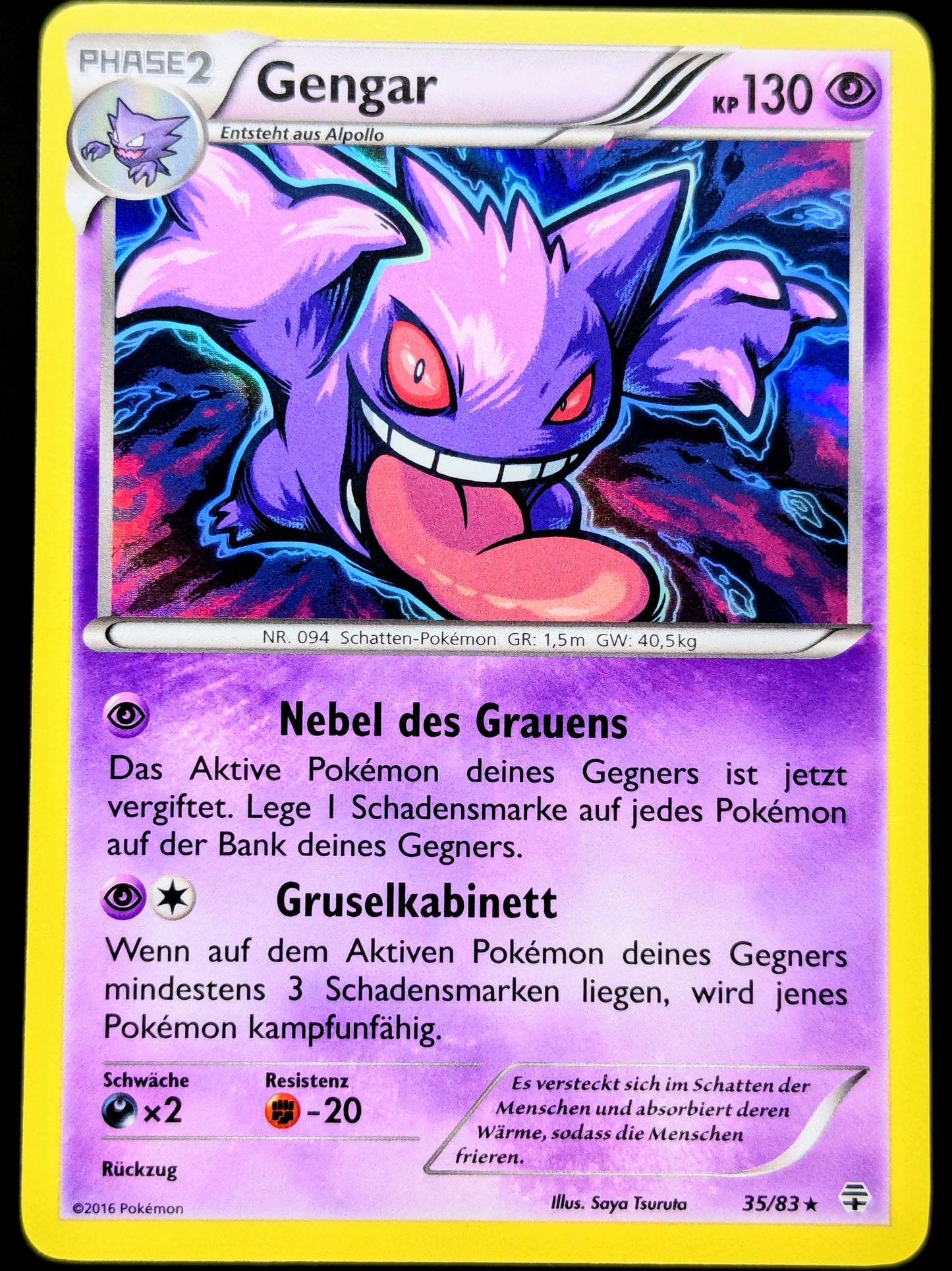 Gengar Holo 35/83 DE