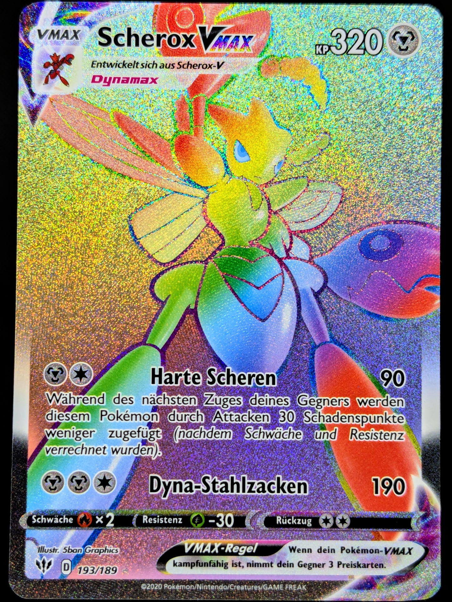 Scherox VMax Rainbow 193/189 DE