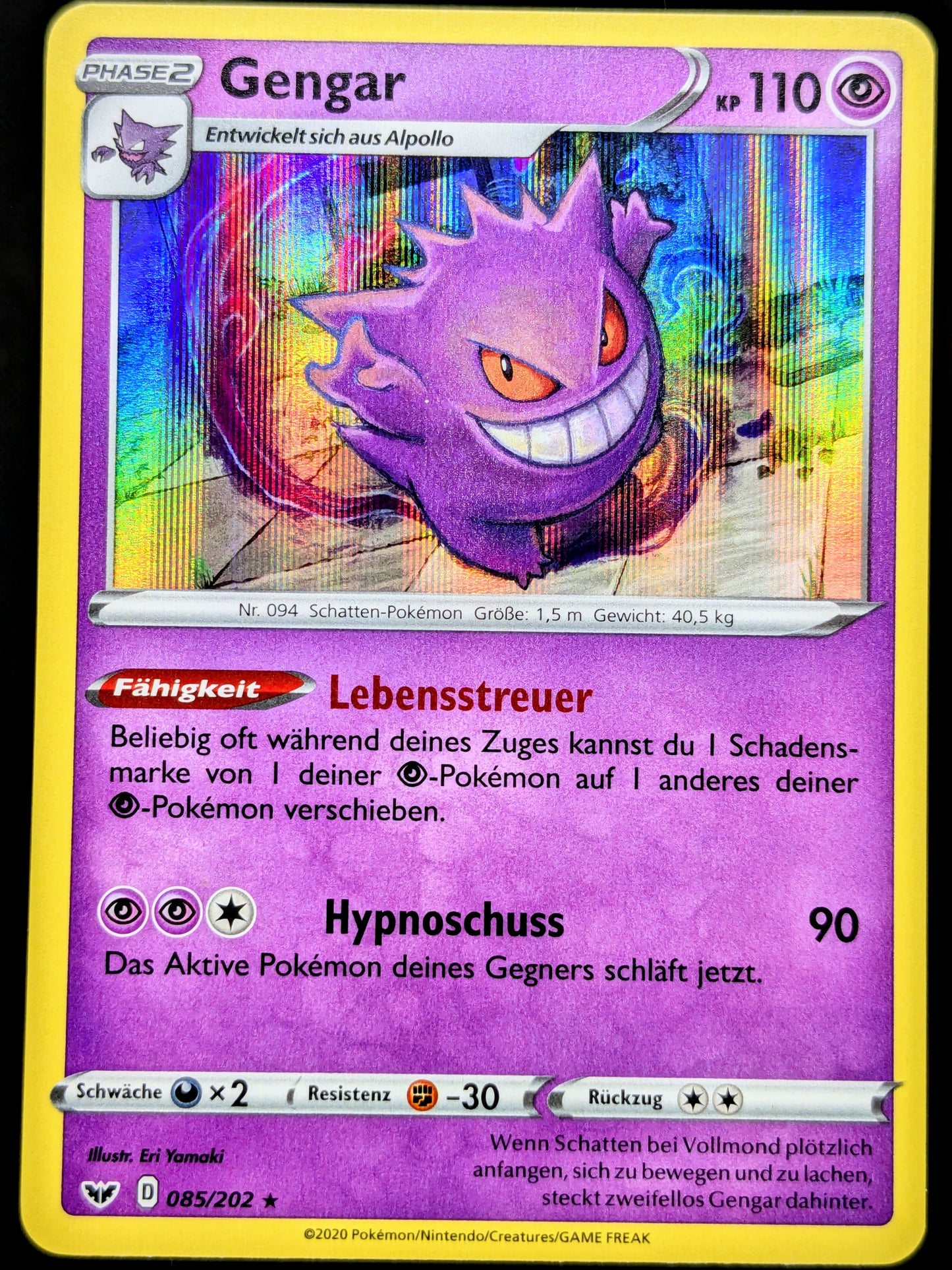 Gengar Holo 085/202 DE