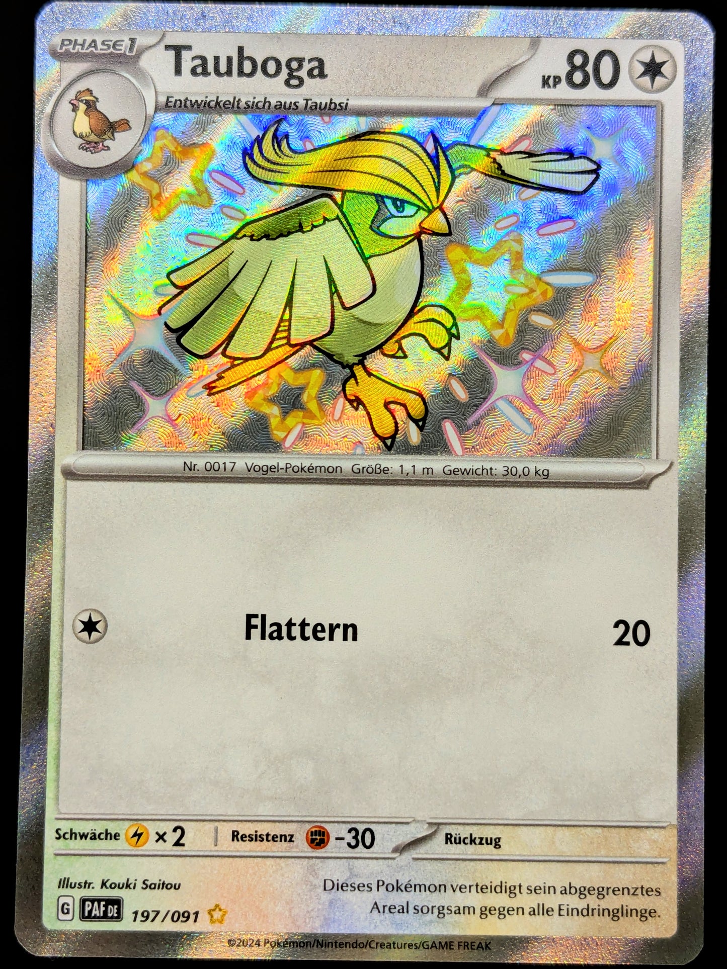 Tauboga Shiny 197/091 DE