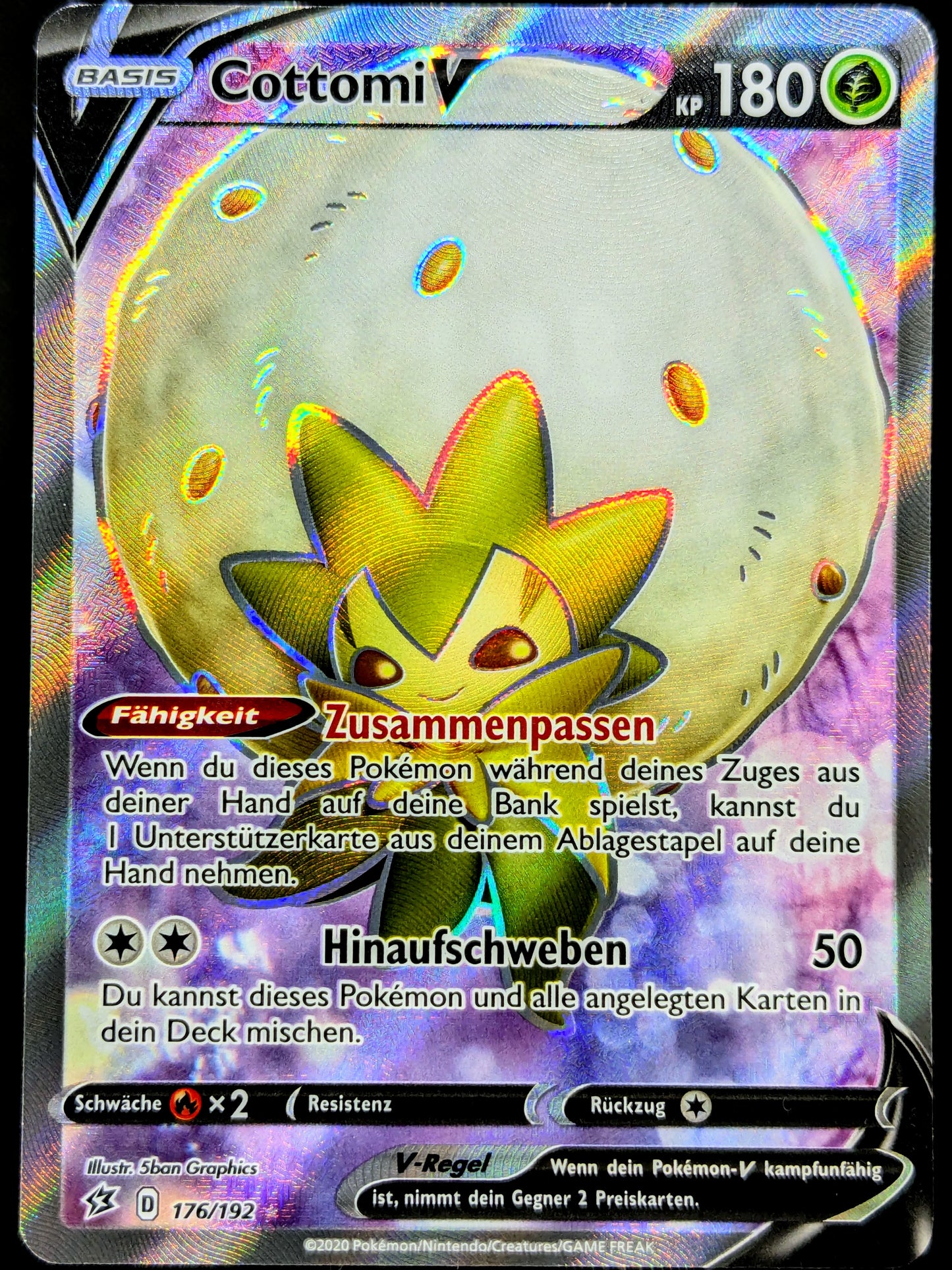 Cottomi V Full Art 176/192 DE