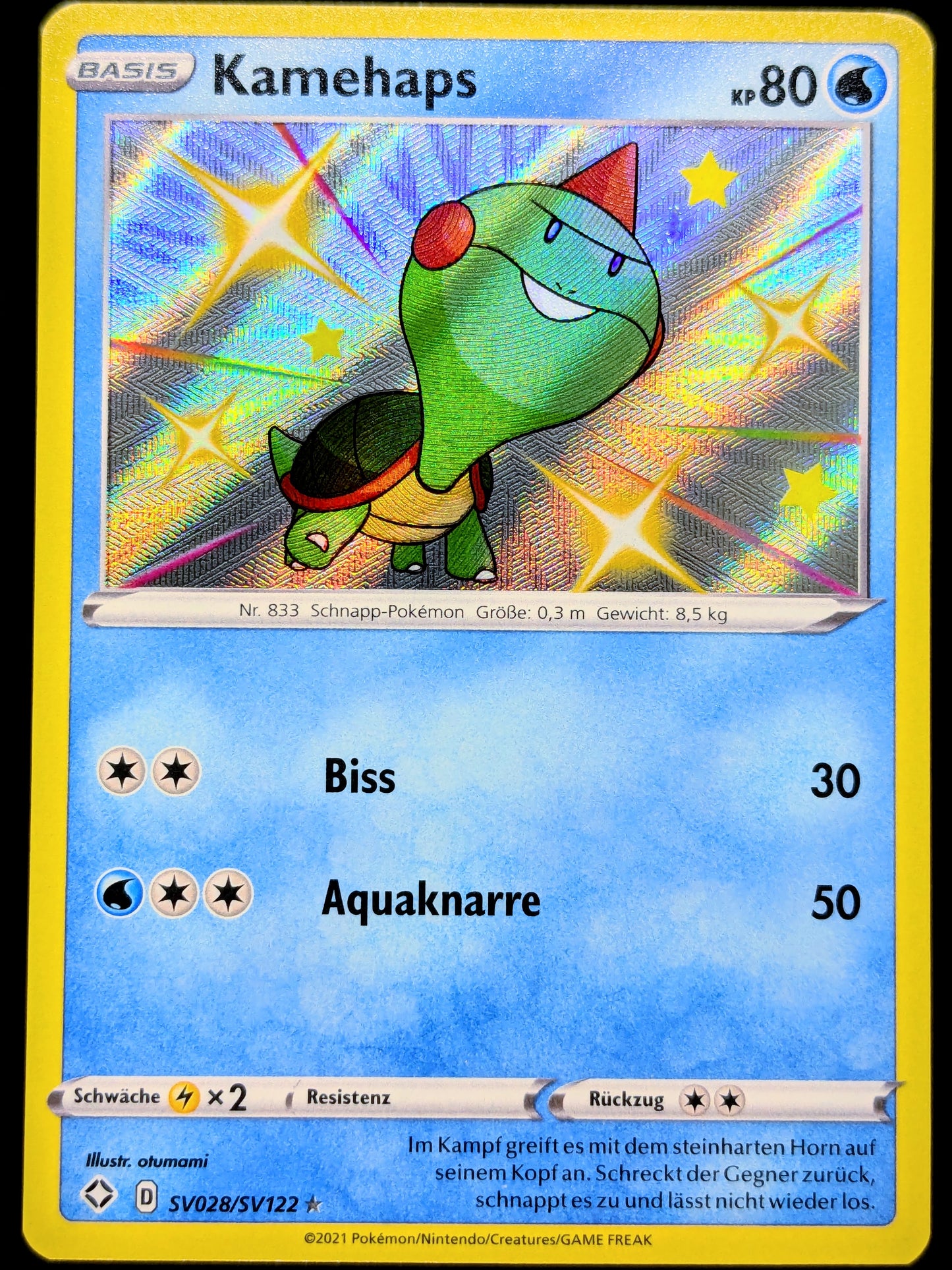 Kamehaps Shiny SV028/SV122 DE