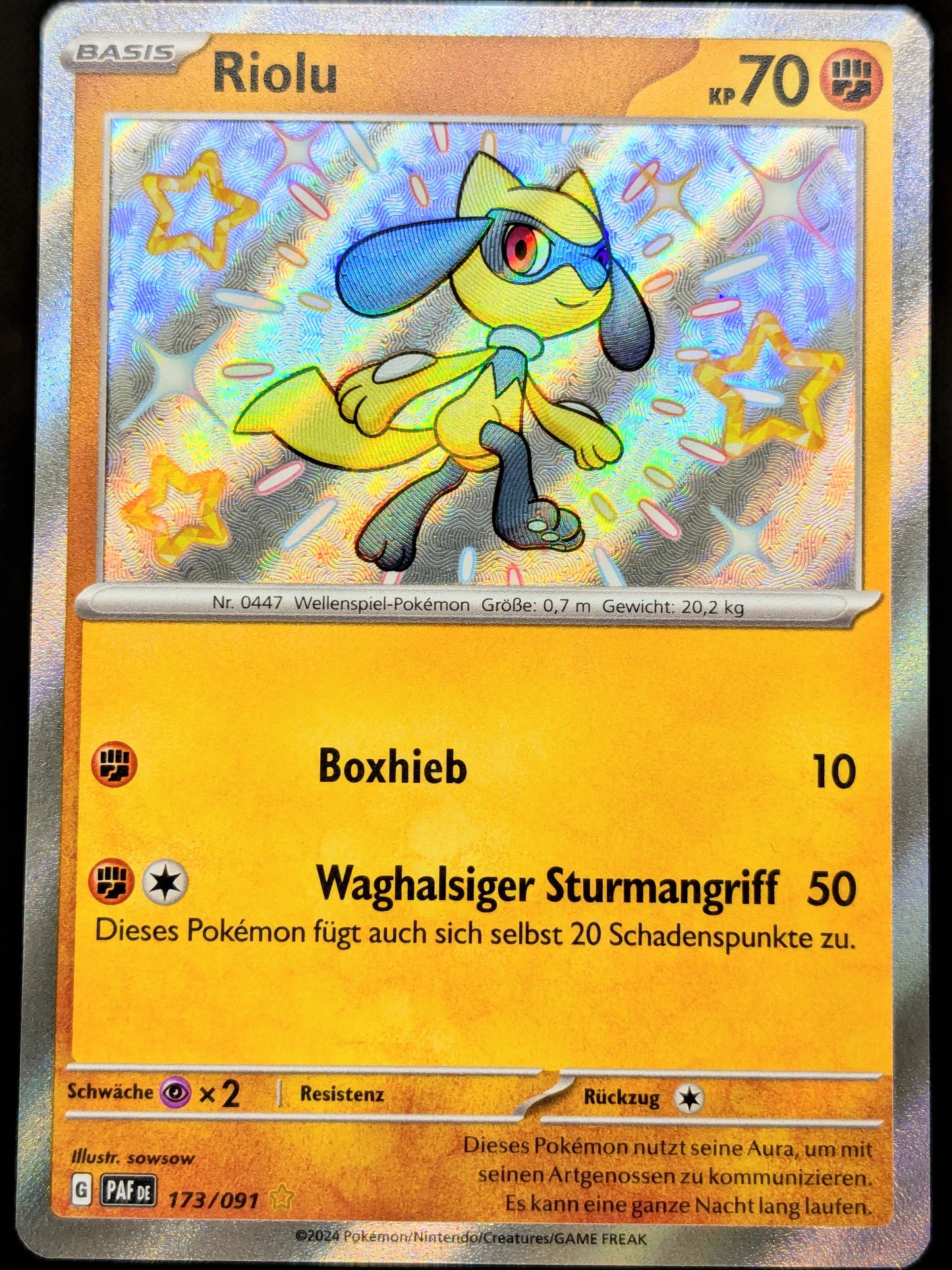 Riolu Shiny 173/091 DE