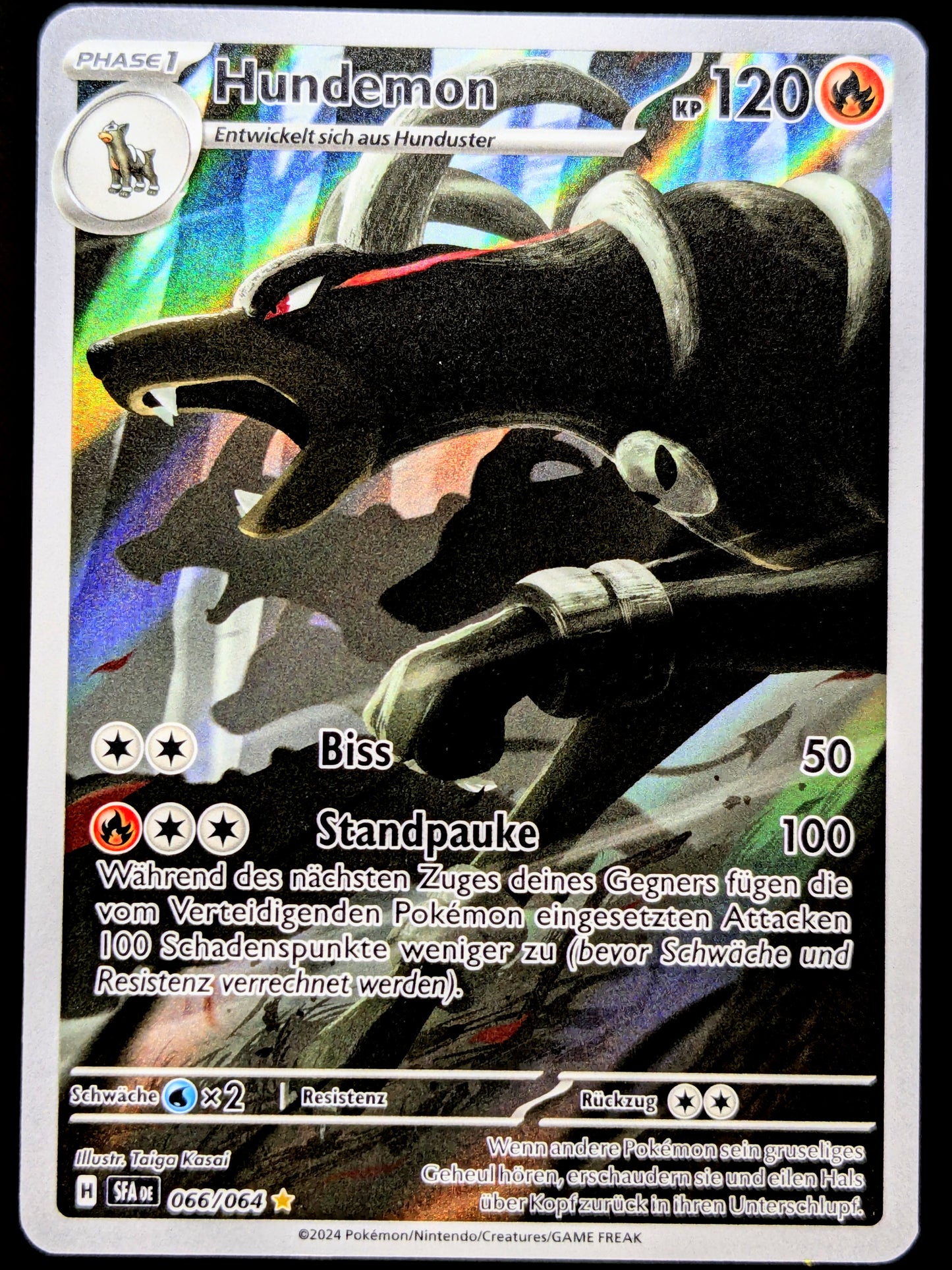 Hundemon 066/064 Illustration Rare DE