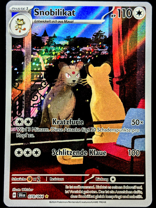 Snobilikat 078/064 Illustration Rare DE