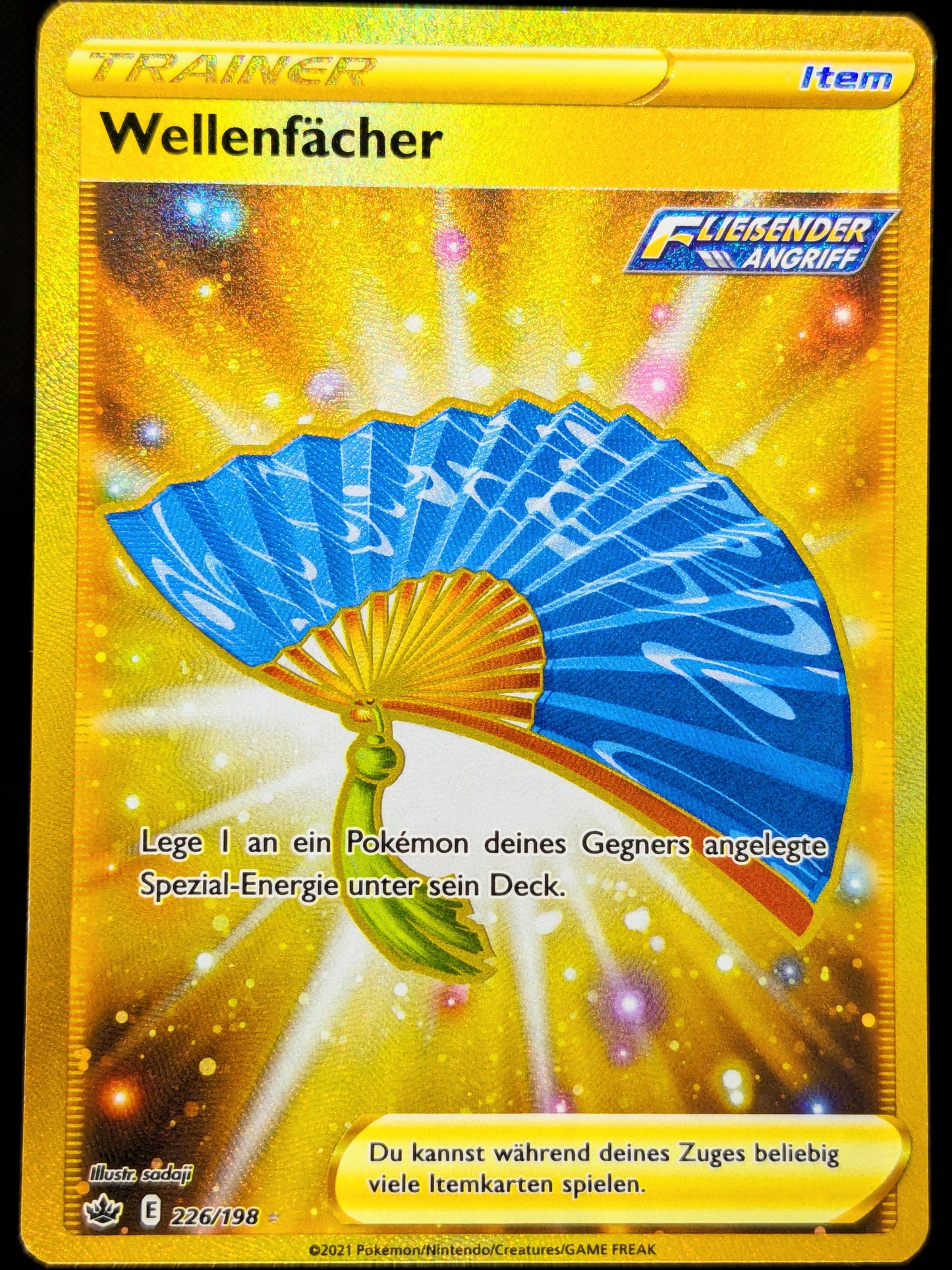 Wellenfächer Gold 226/198 DE