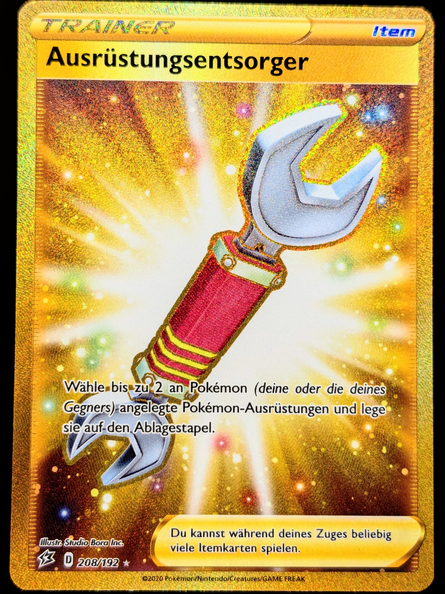 Ausrüstungsentsorger Gold 208/192 DE