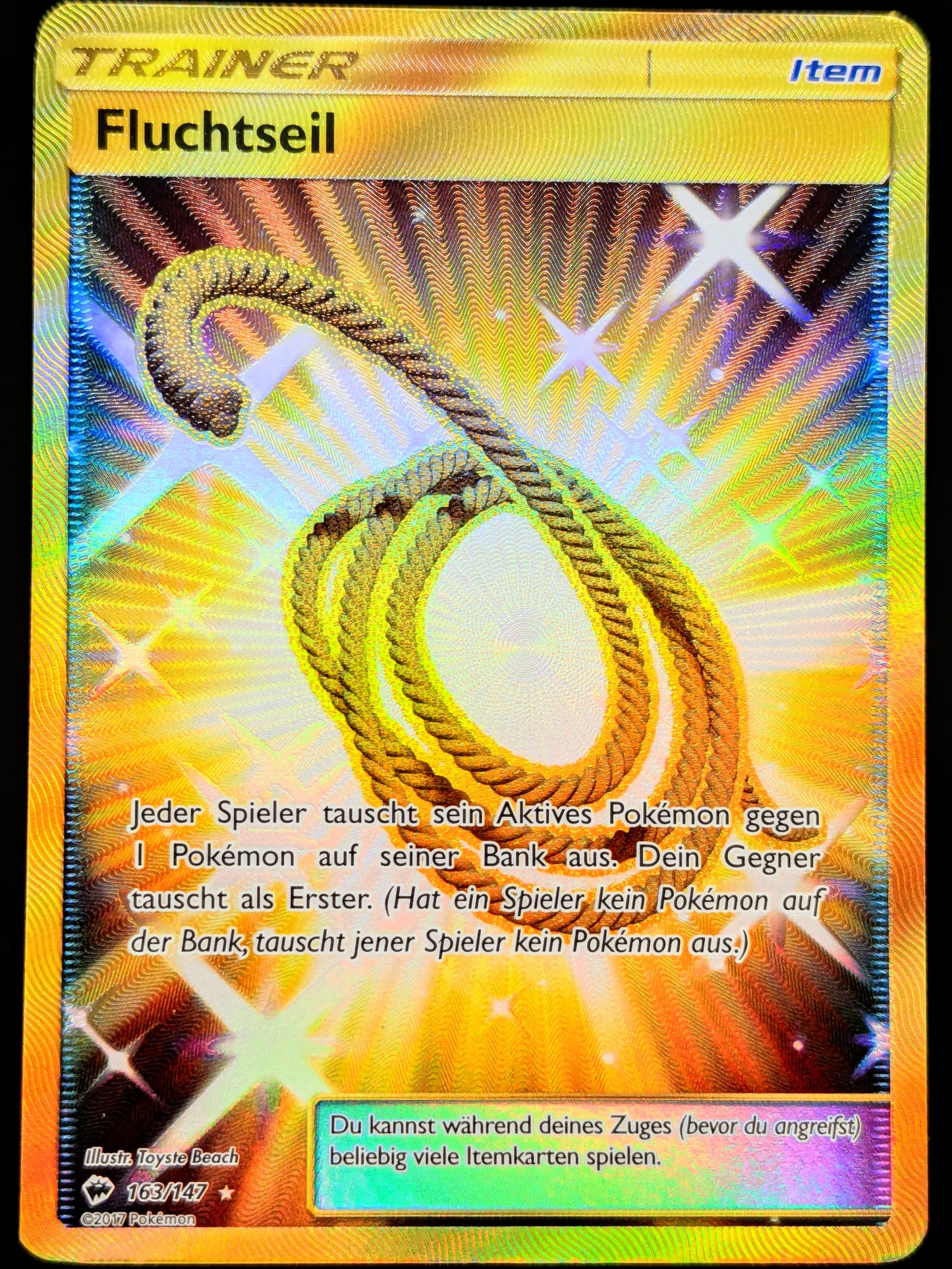 Fluchtseil Gold 163/147 DE