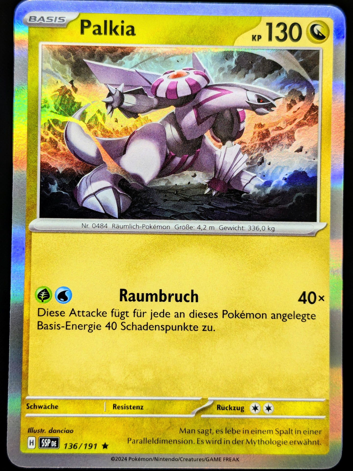 Palkia Holo 136/191 DE