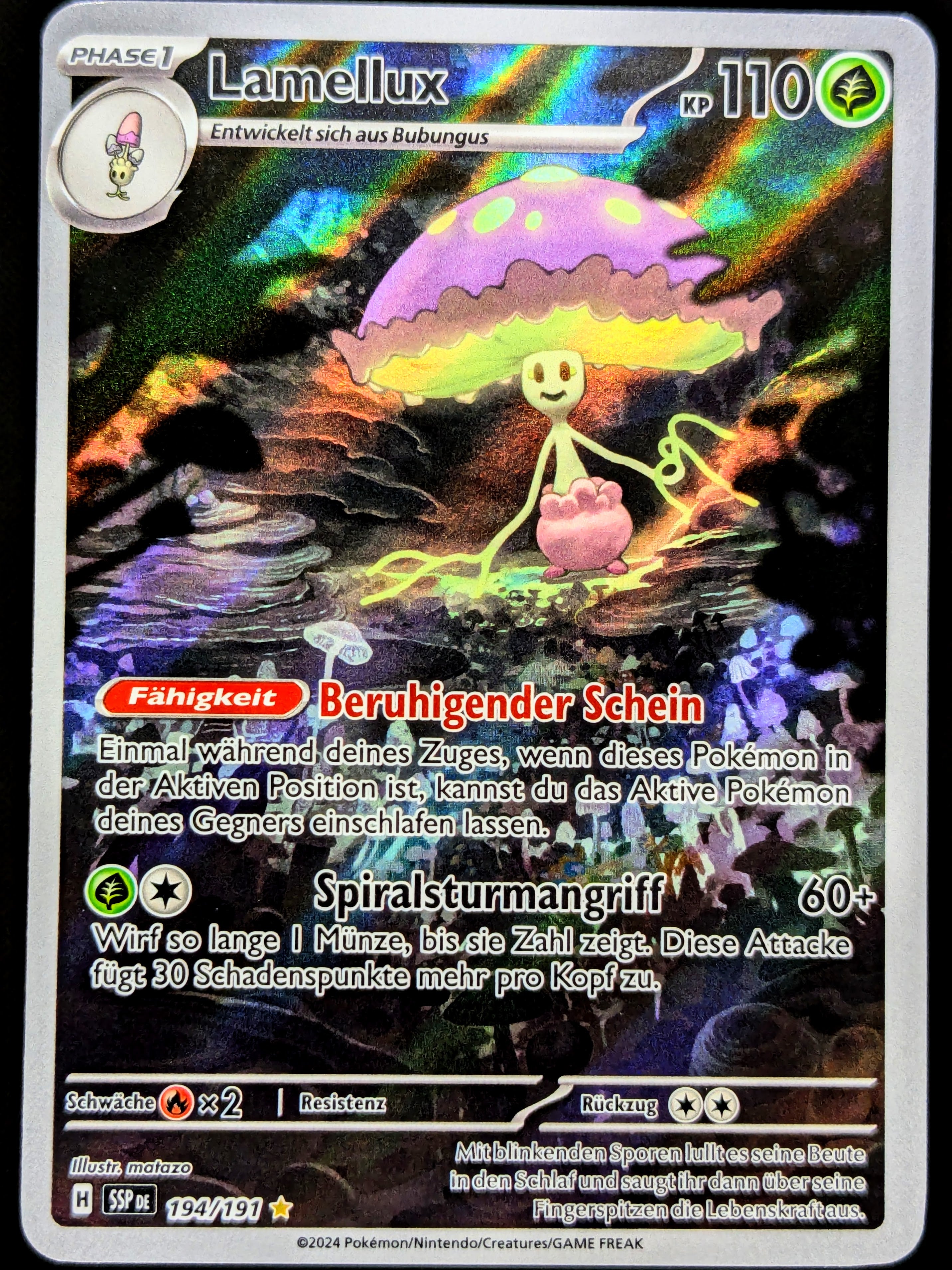 194 191 pokemon card Lamellux 194/191 Illustration Rare DE – Deckshop.de