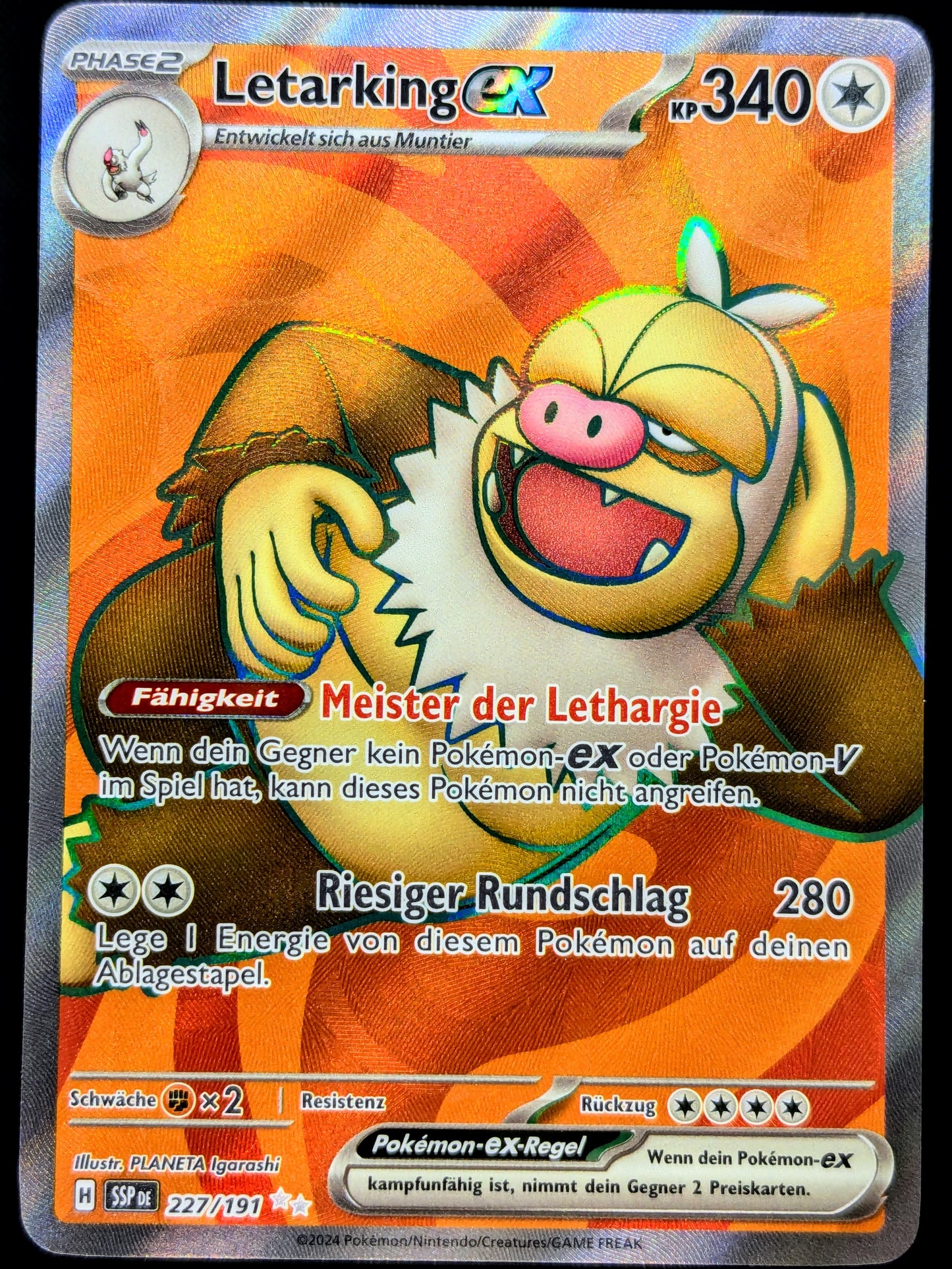 Letarking Ex Full Art 227/191 DE