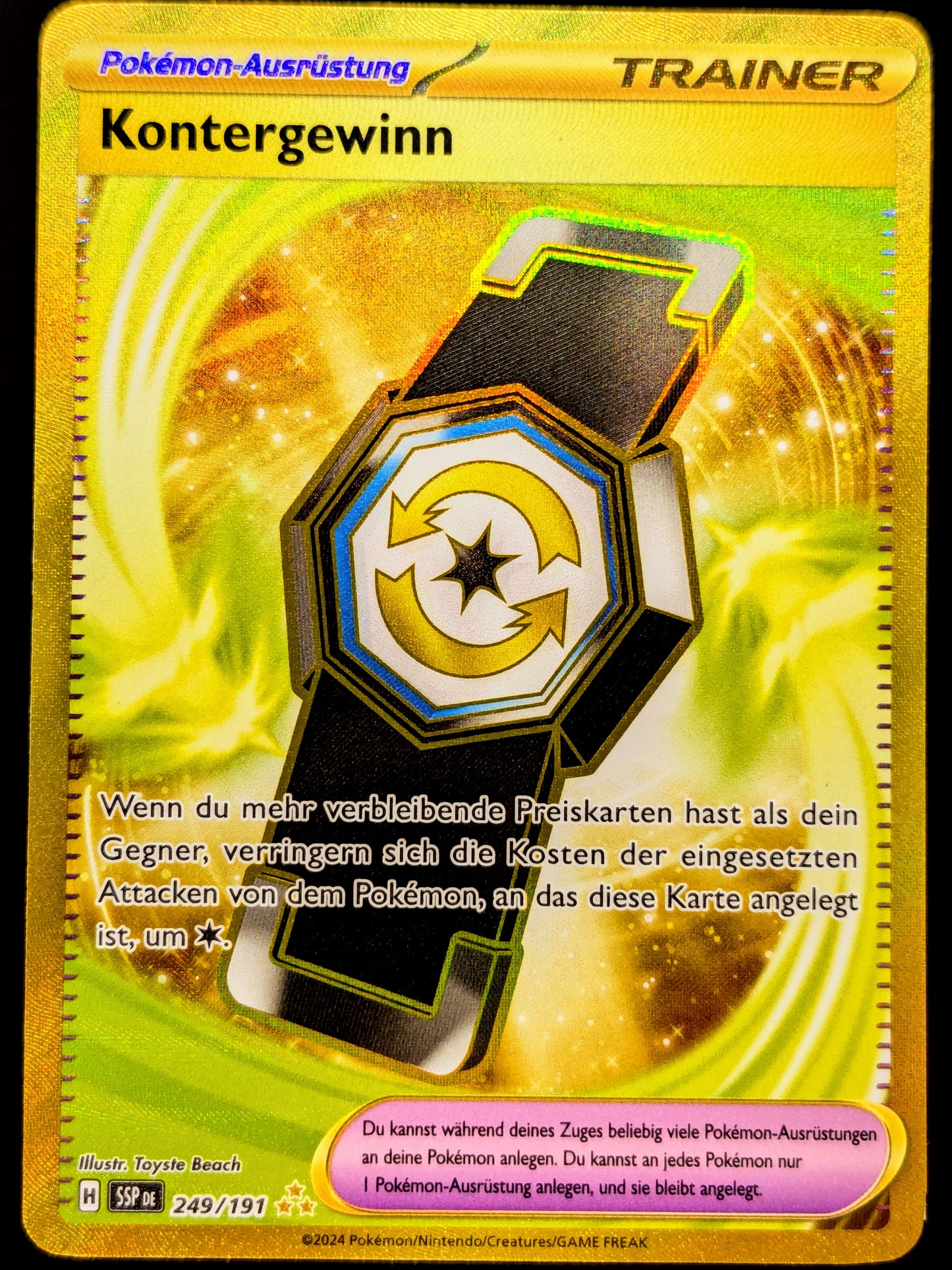 Kontergewinn Gold 249/191 DE