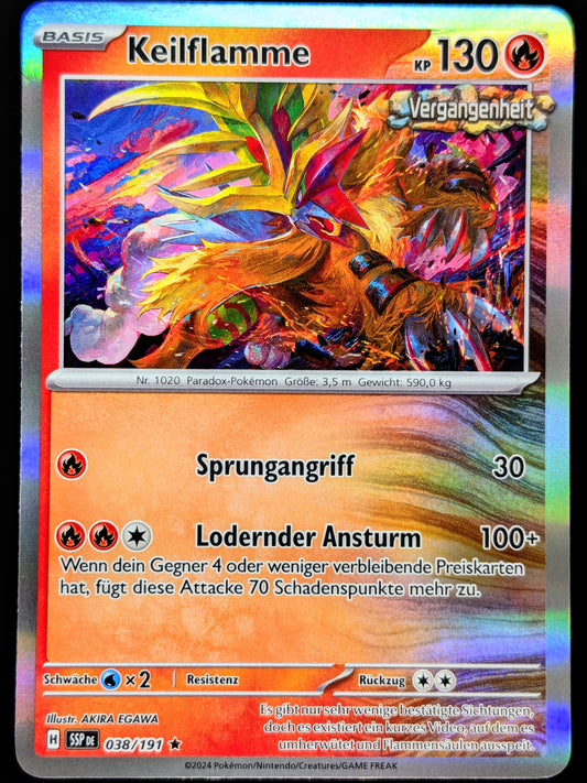 Keilflamme Holo 038/191 DE