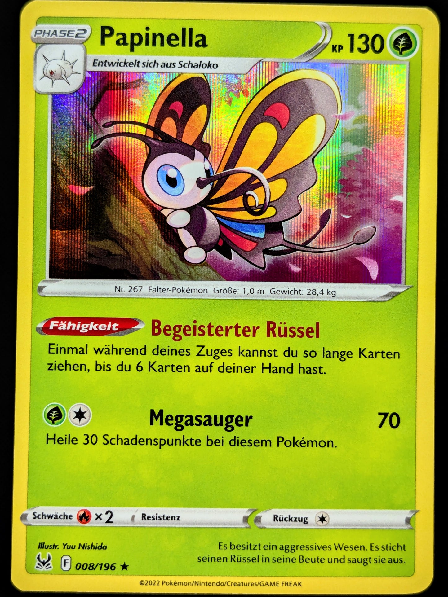 Papinella Holo 008/196 DE