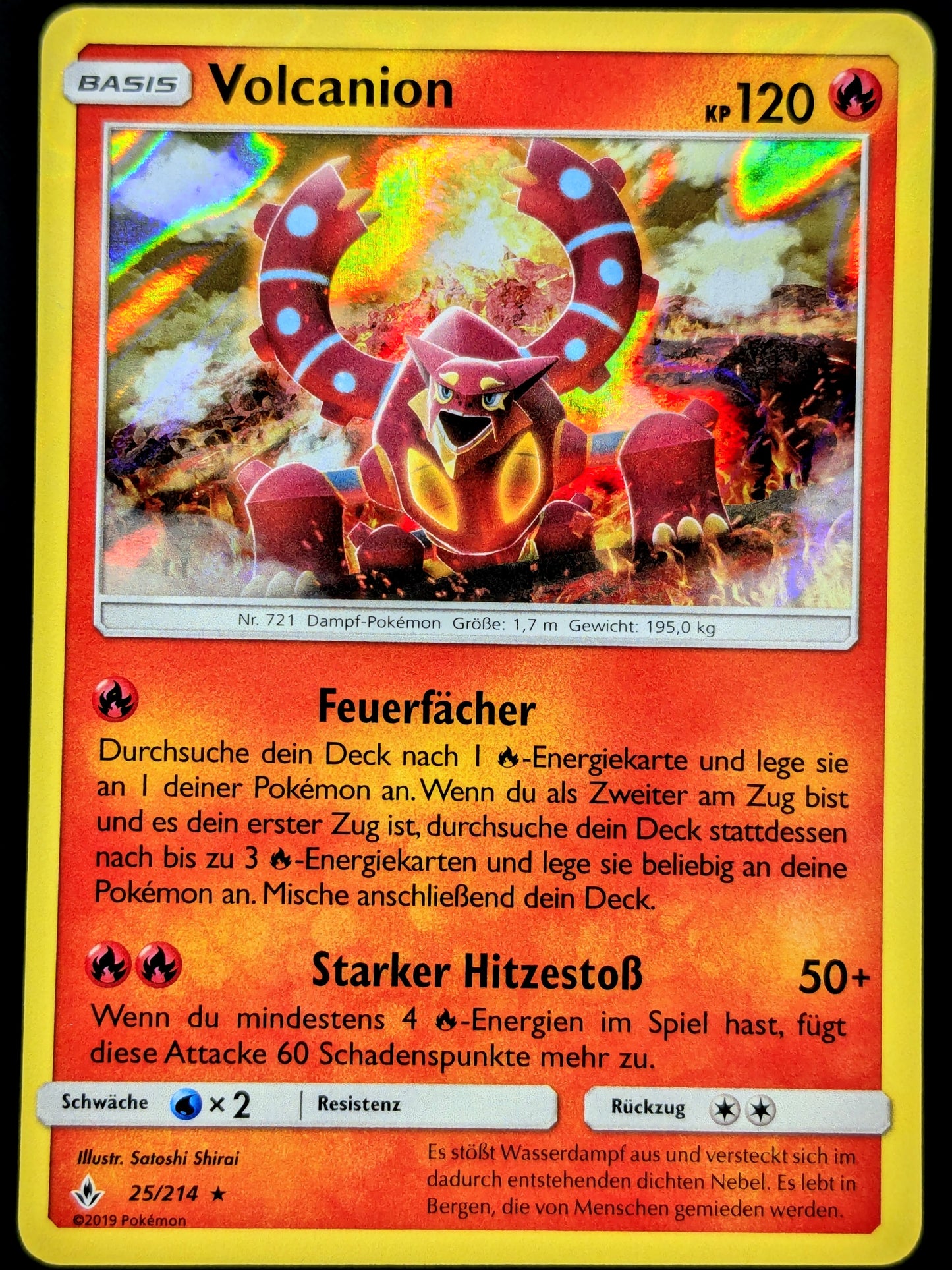 Volcanion Holo 25/214 DE