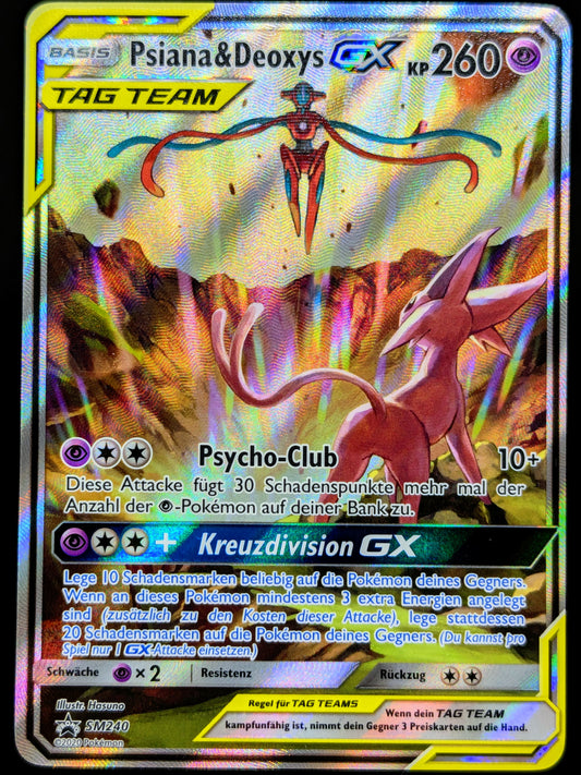Psiana & Deoxys GX Tag Team SM240 DE