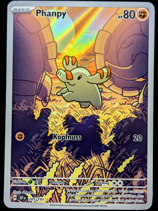 Phanpy 205/191 Illustration Rare DE