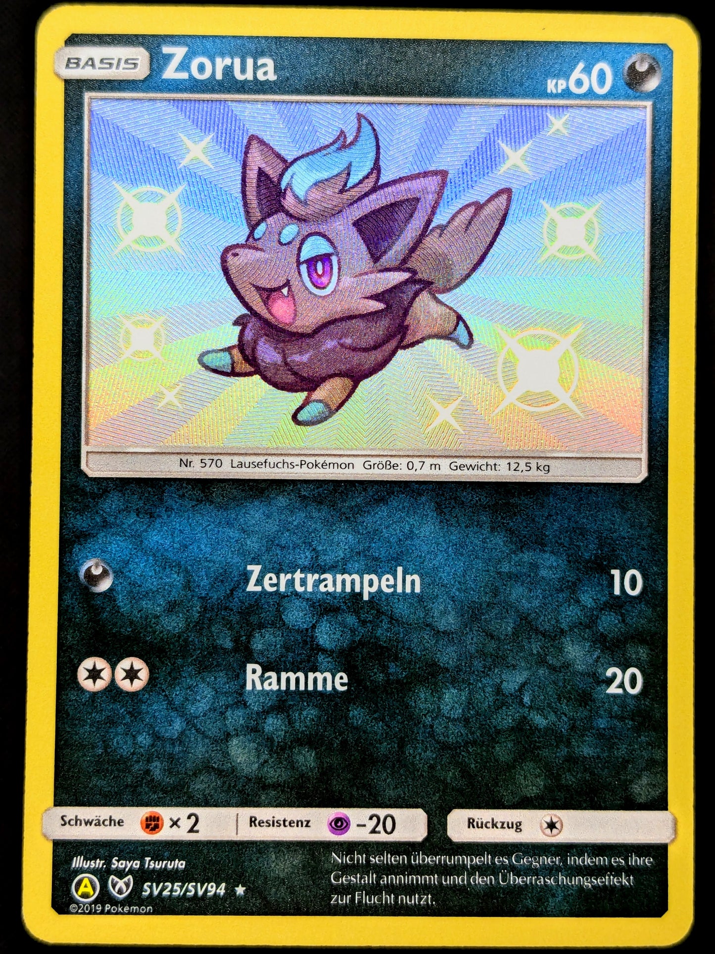 Zorua Shiny SV25/SV94 DE