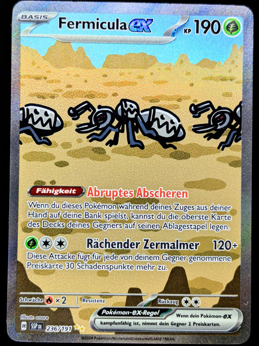 Fermicula Ex 236/191 Special Illustration Rare DE