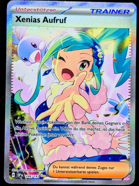 Xenias Aufruf 246/191 Special Illustration Rare DE