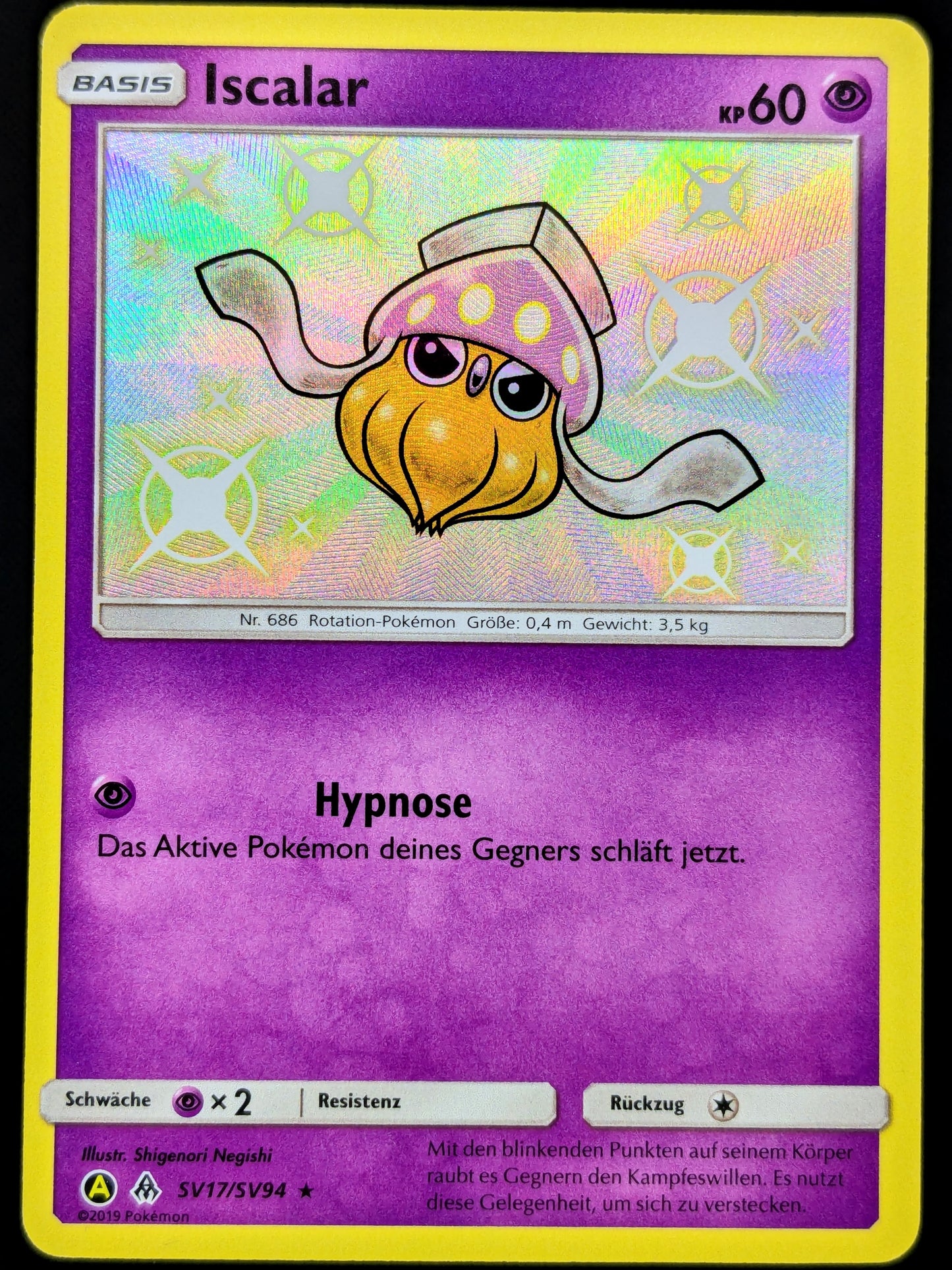 Iscalar Shiny SV17/SV94 DE