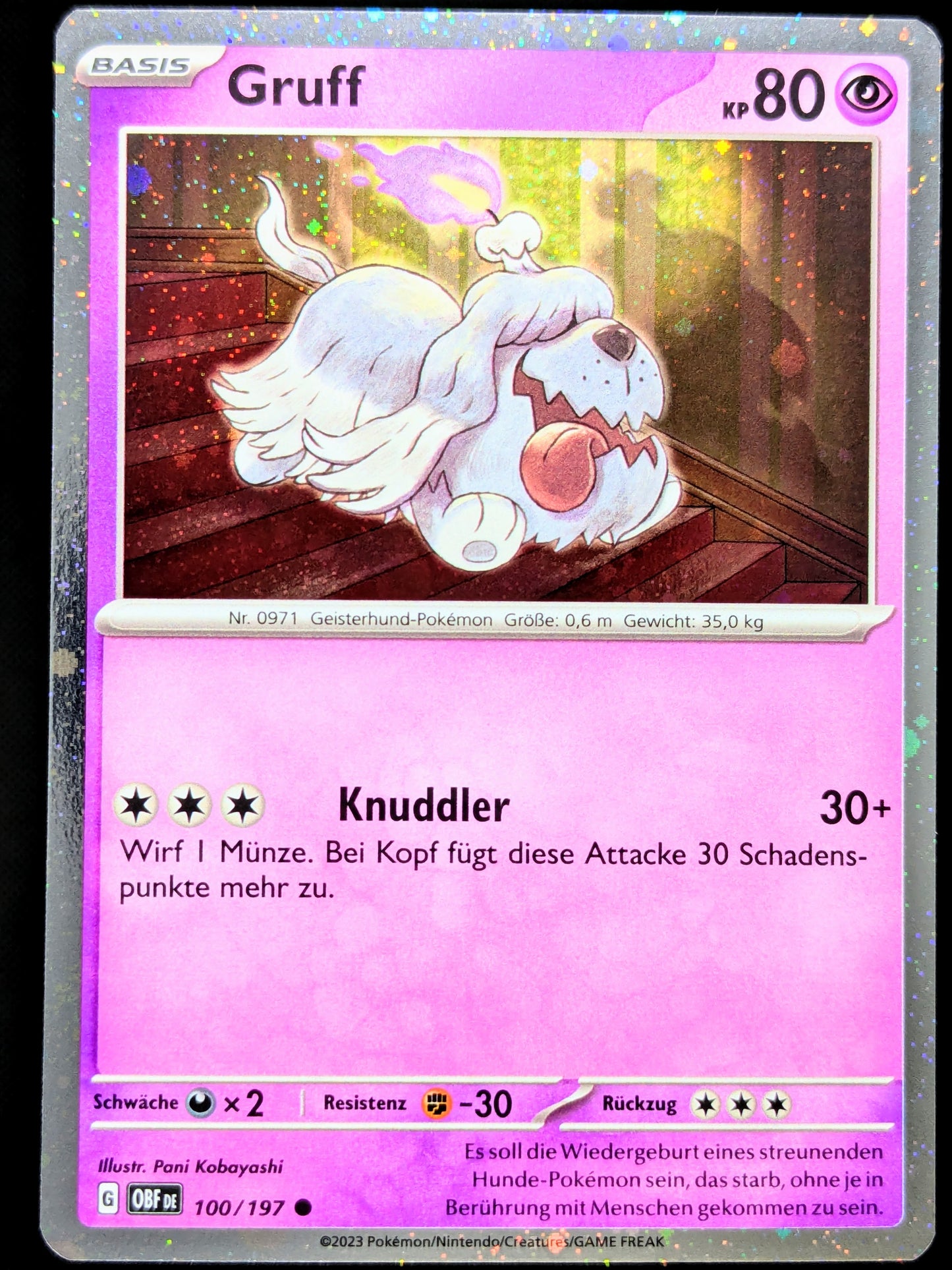 Gruff Holo 100/197 DE