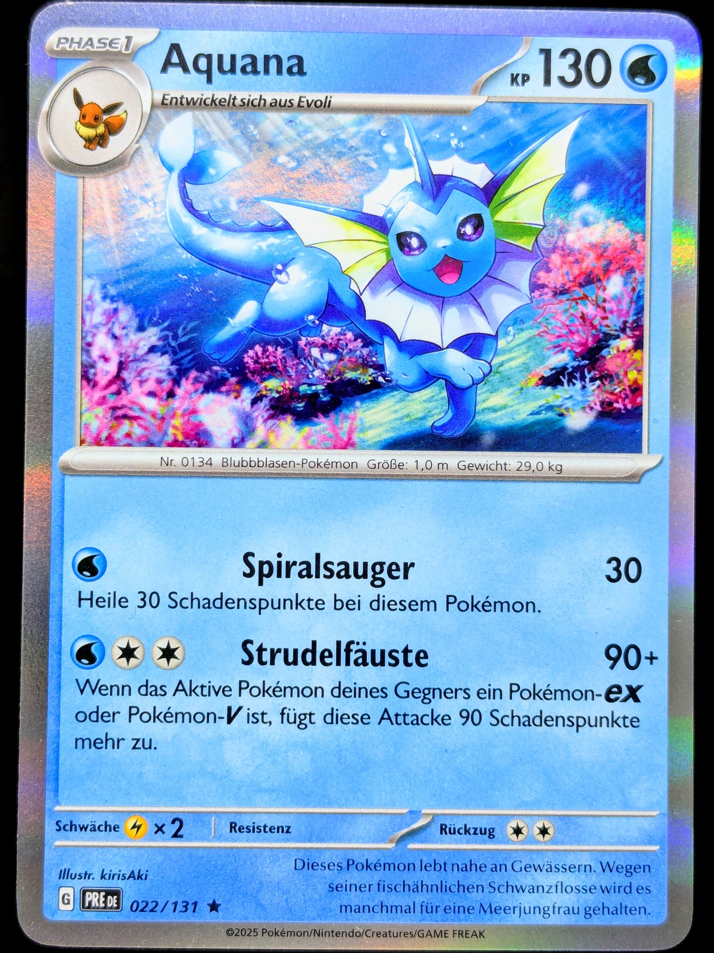 Aquana Holo 022/131 DE