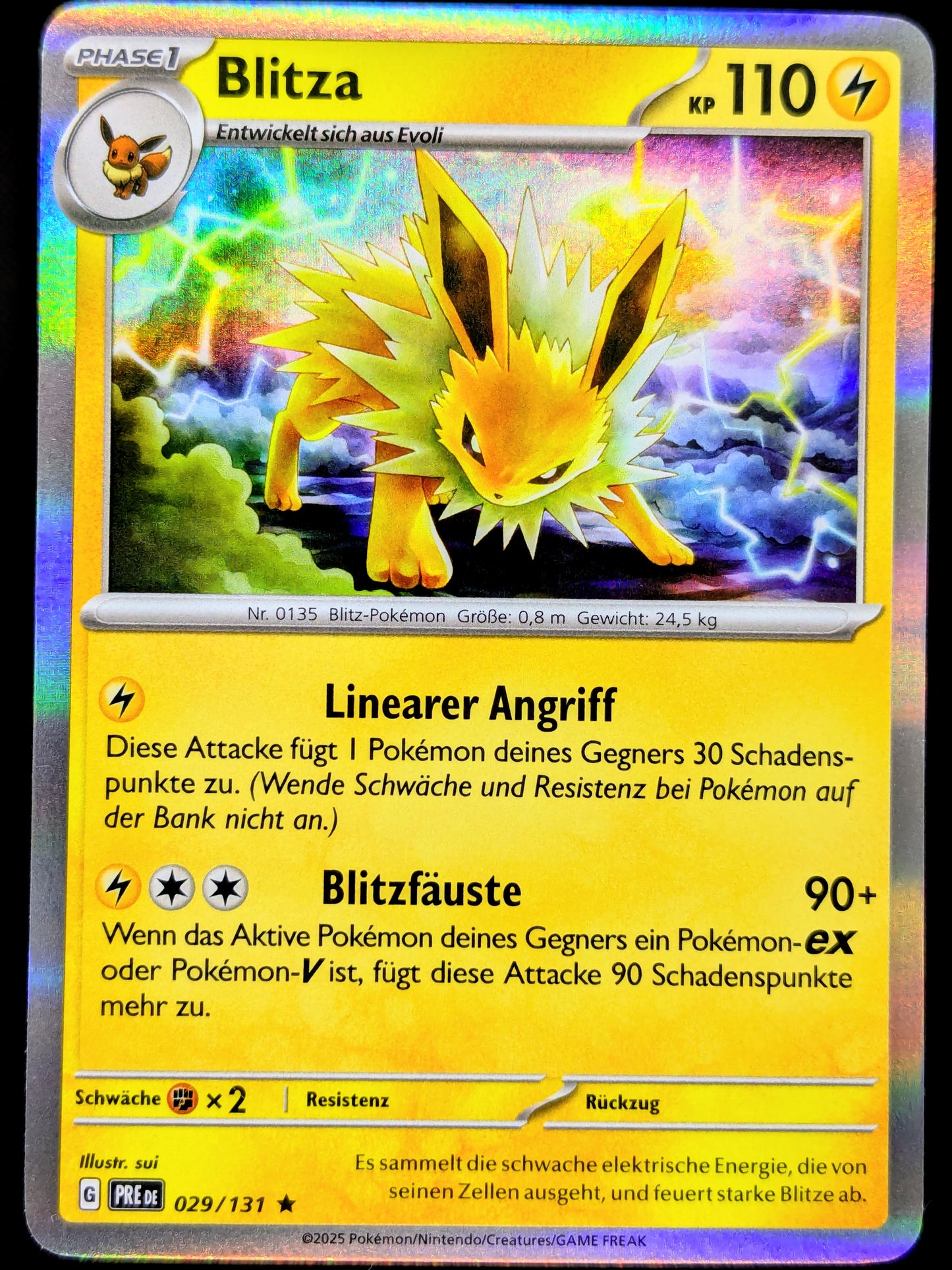 Blitza Holo 029/131 DE