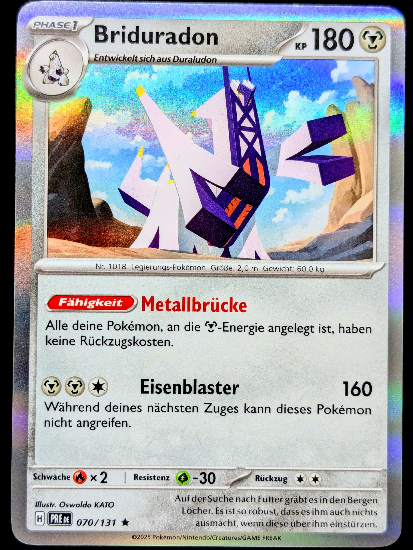 Briduradon Holo 070/131 DE