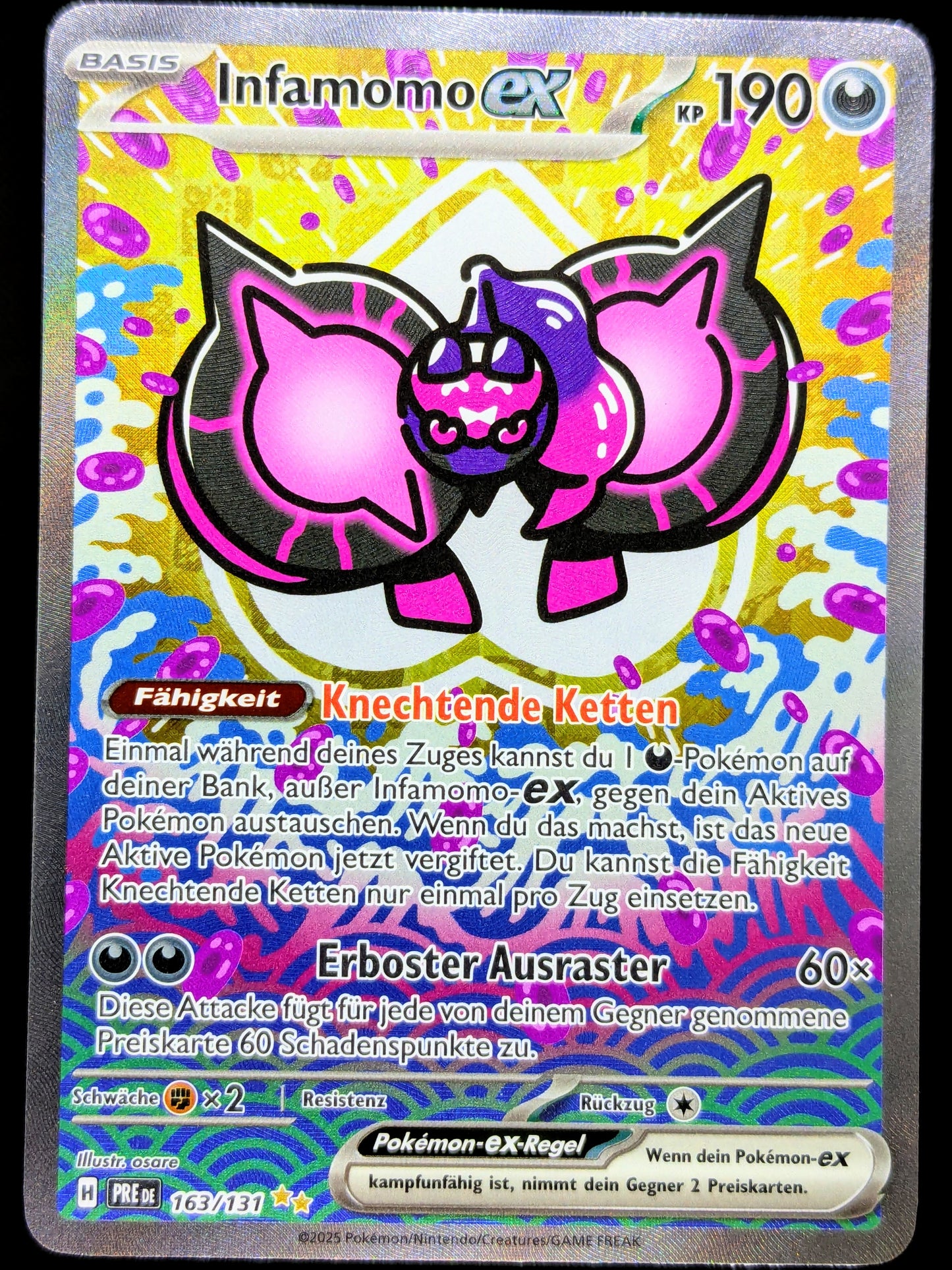 Infamomo Ex 163/131 Special Illustration Rare DE