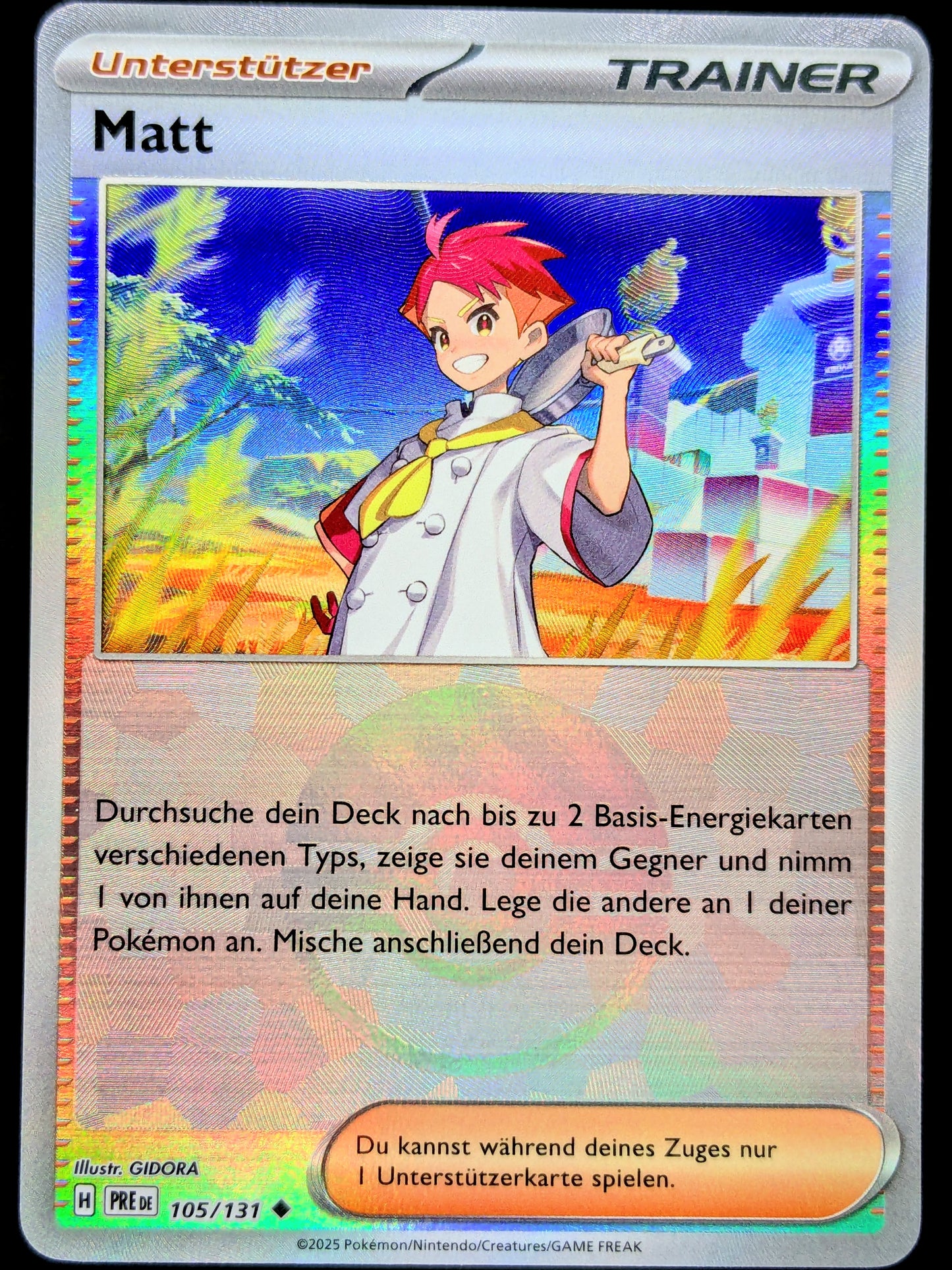 Matt Pokéball 105/131 DE