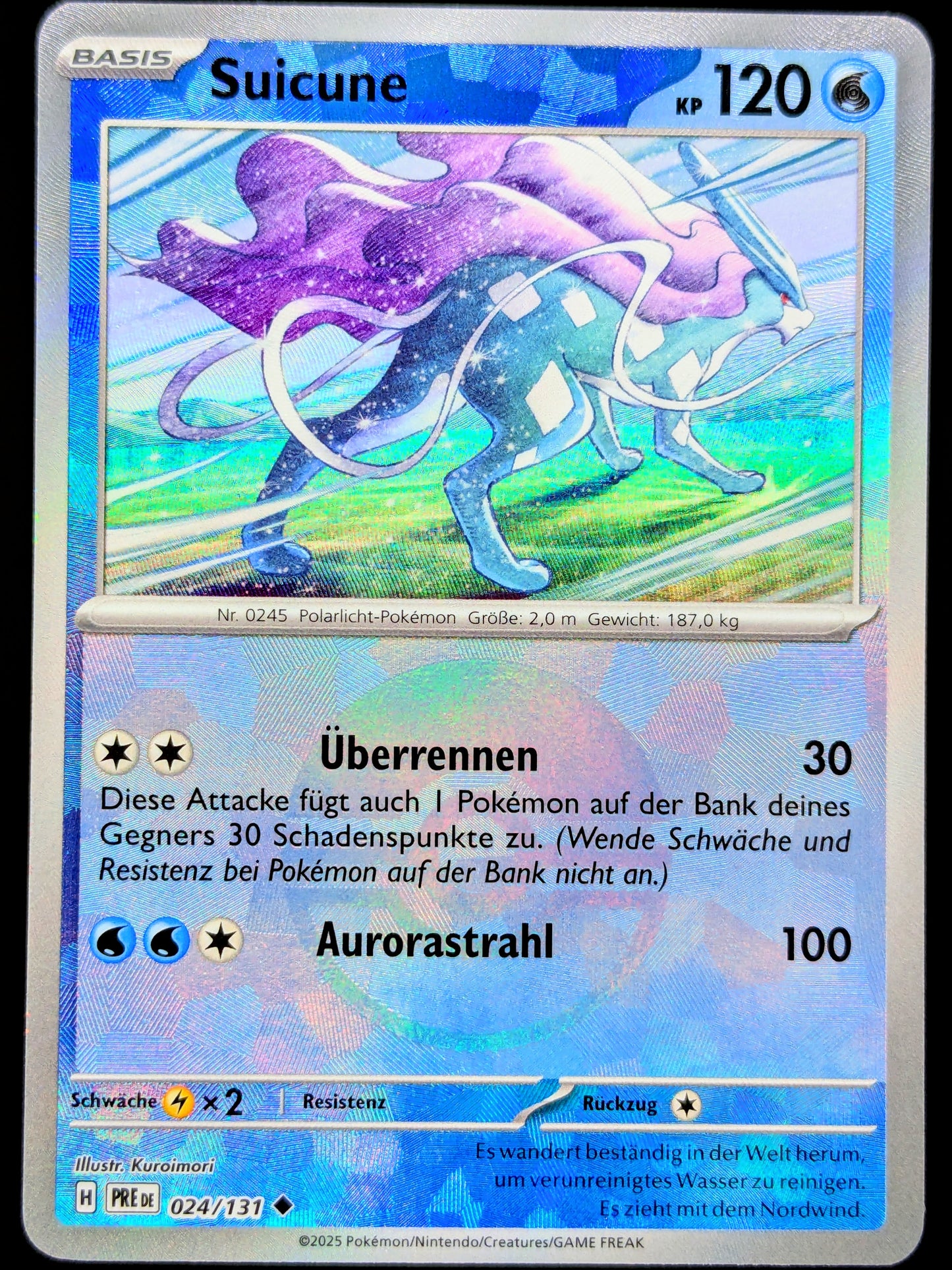 Suicune Pokéball 024/131 DE