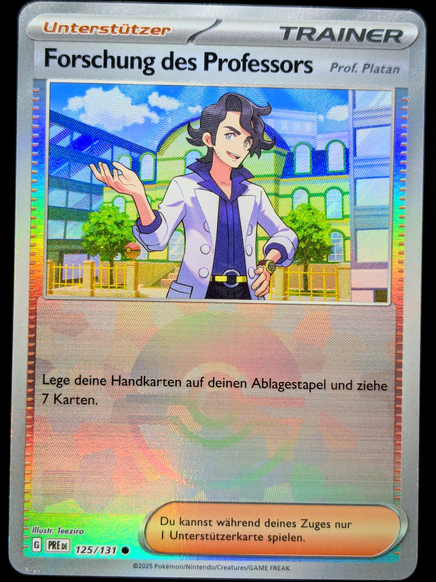 Forschung des Professors Pokéball 125/131 DE