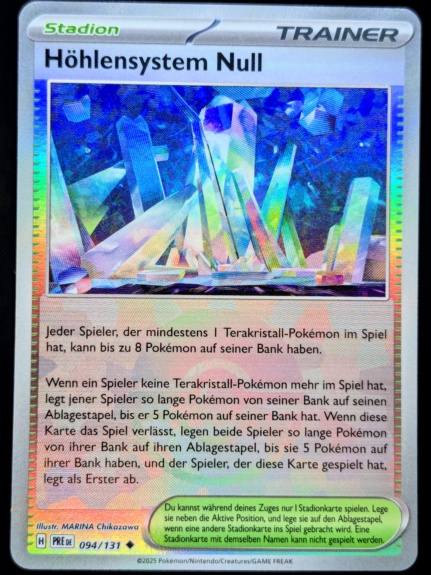 Höhlensystem Null Pokéball 094/131 DE