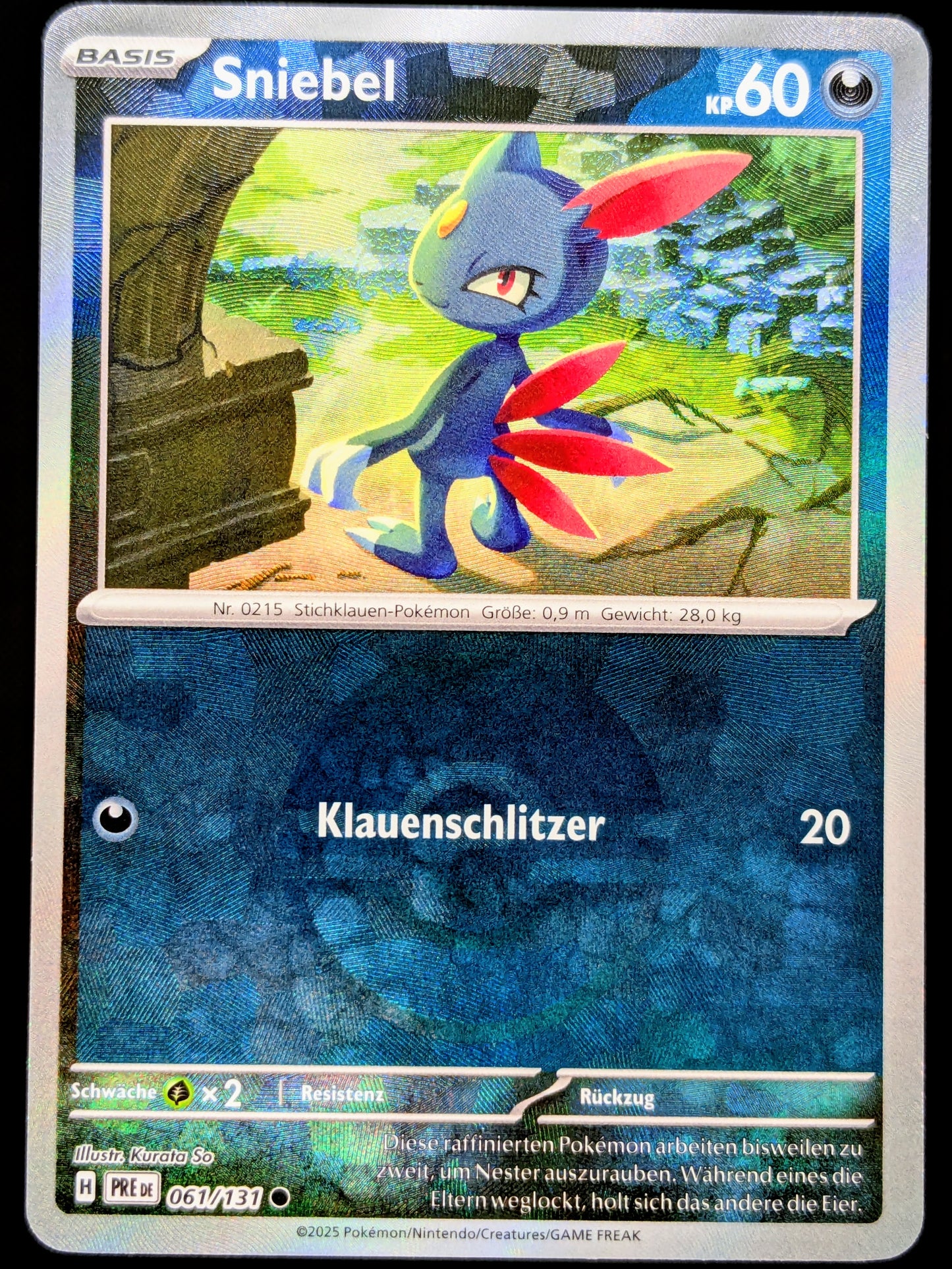 Sniebel Pokéball 061/131 DE