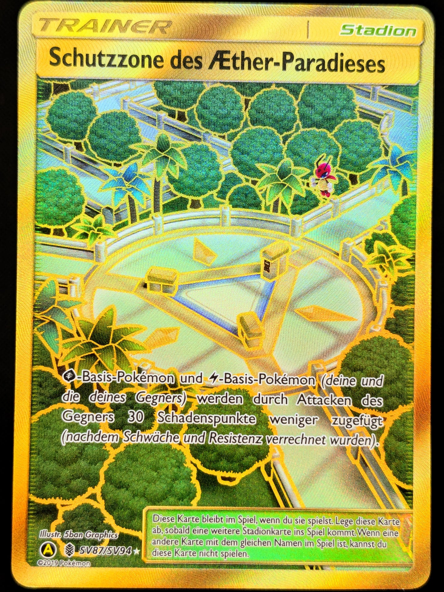 Schutzzone des Aether-Paradieses Gold SV87/SV94 DE