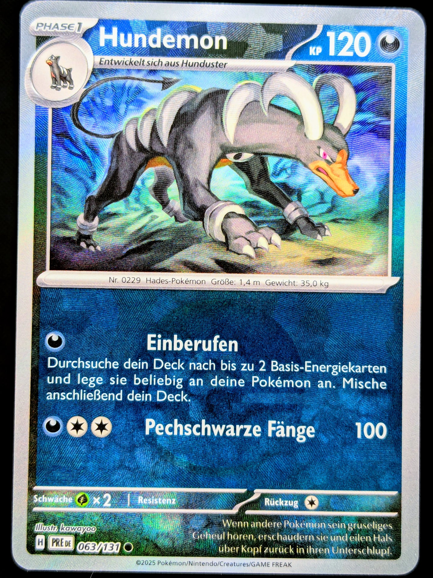 Hundemon Pokéball 063/131 DE