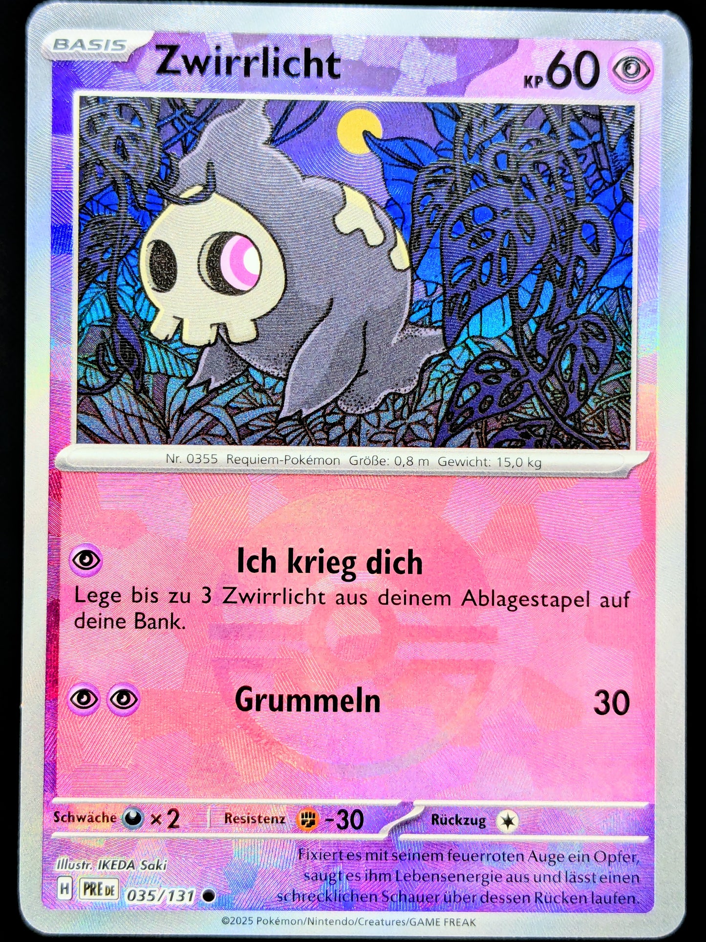 Zwirrlicht Pokéball 035/131 DE