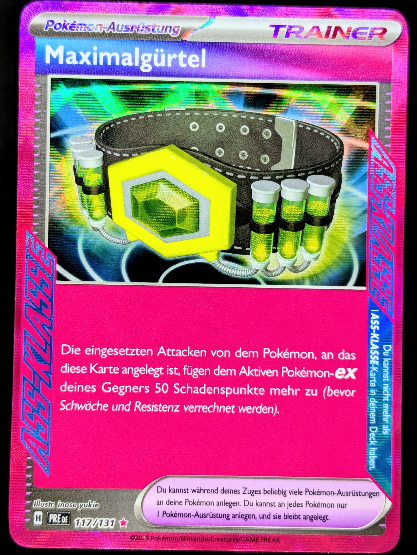 Maximalgürtel 117/131 Ass-Klasse DE