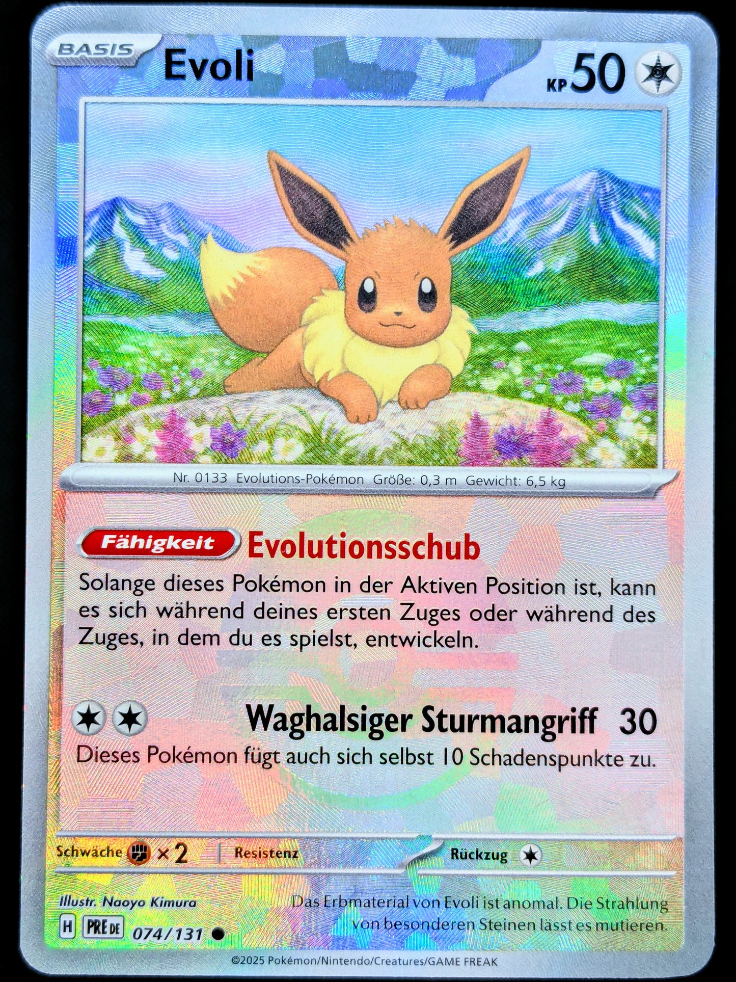 Evoli Pokéball 074/131 DE