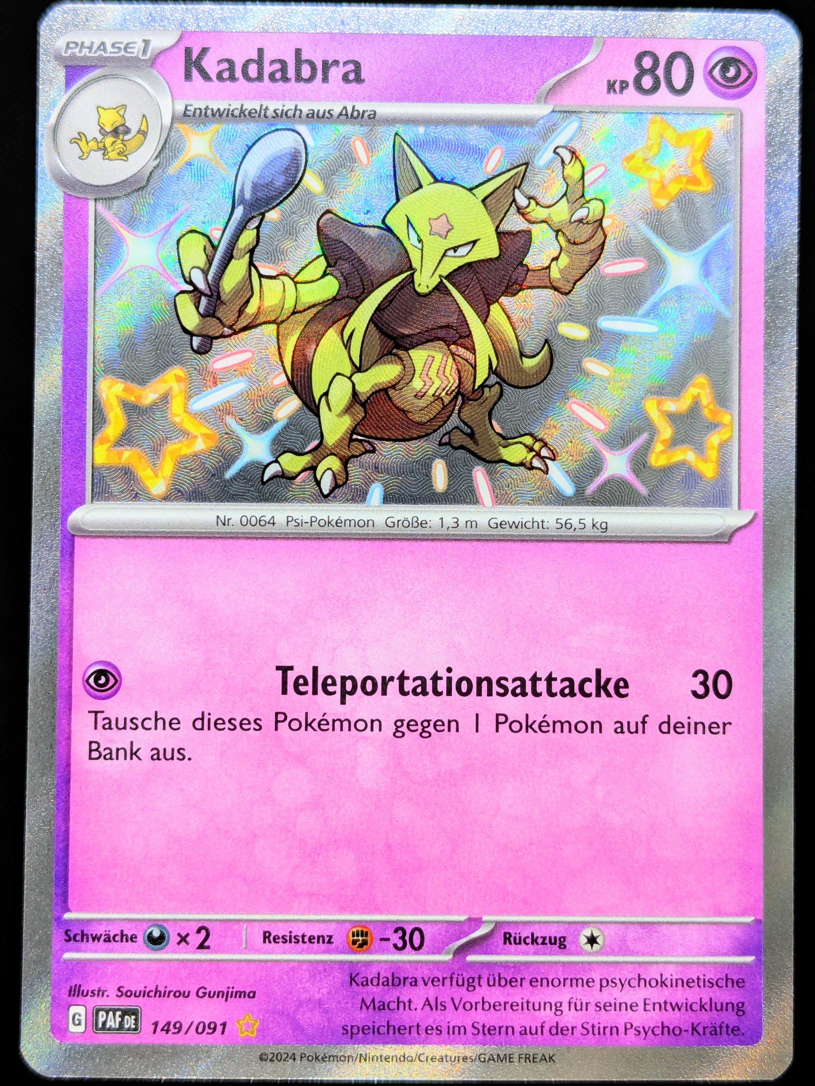 Kadabra Shiny 149 091 DE Deckshop de kadabra-shiny-149-091-de-deckshop-de
