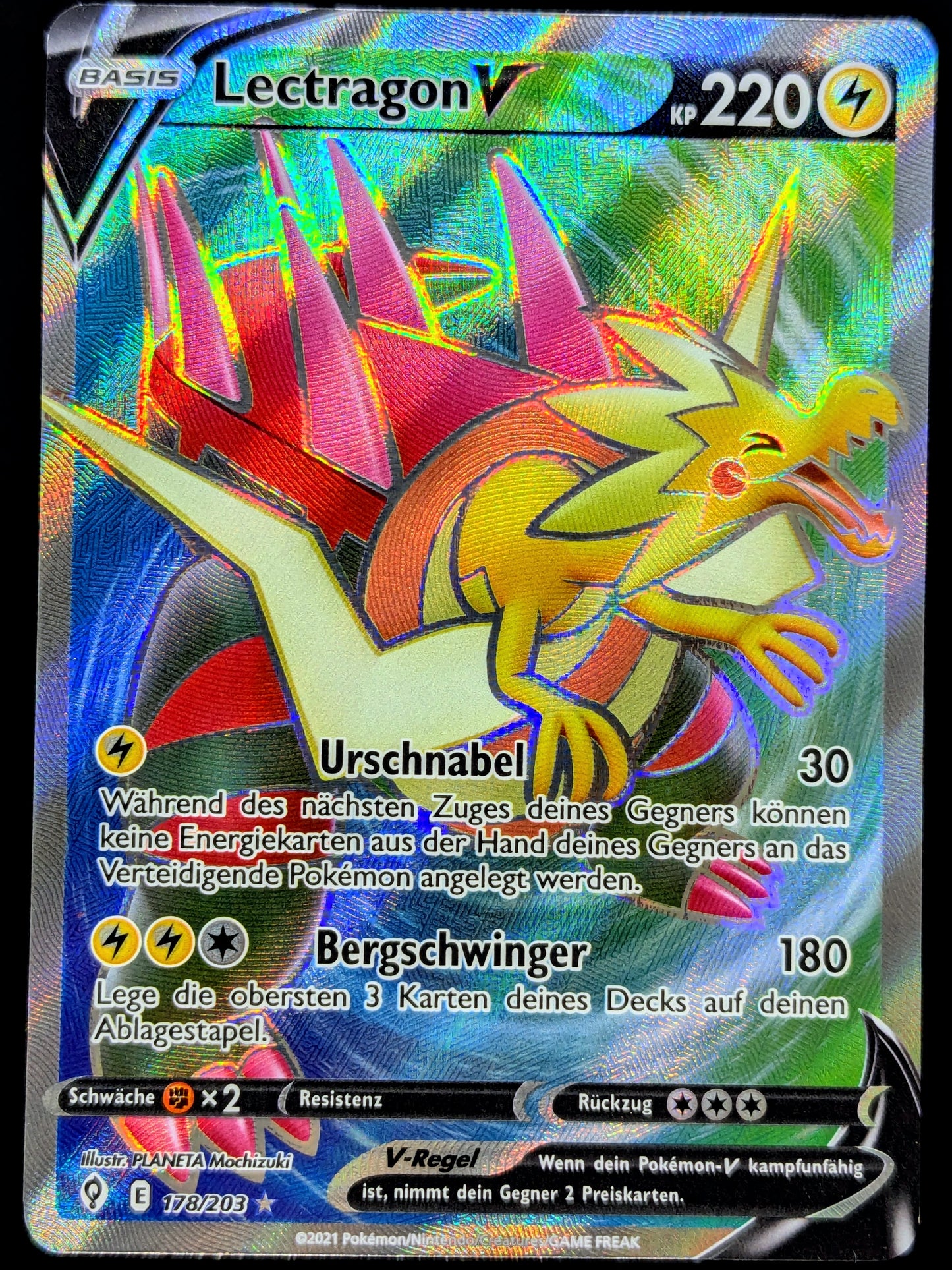 Lectragon V Full Art 178/203 DE