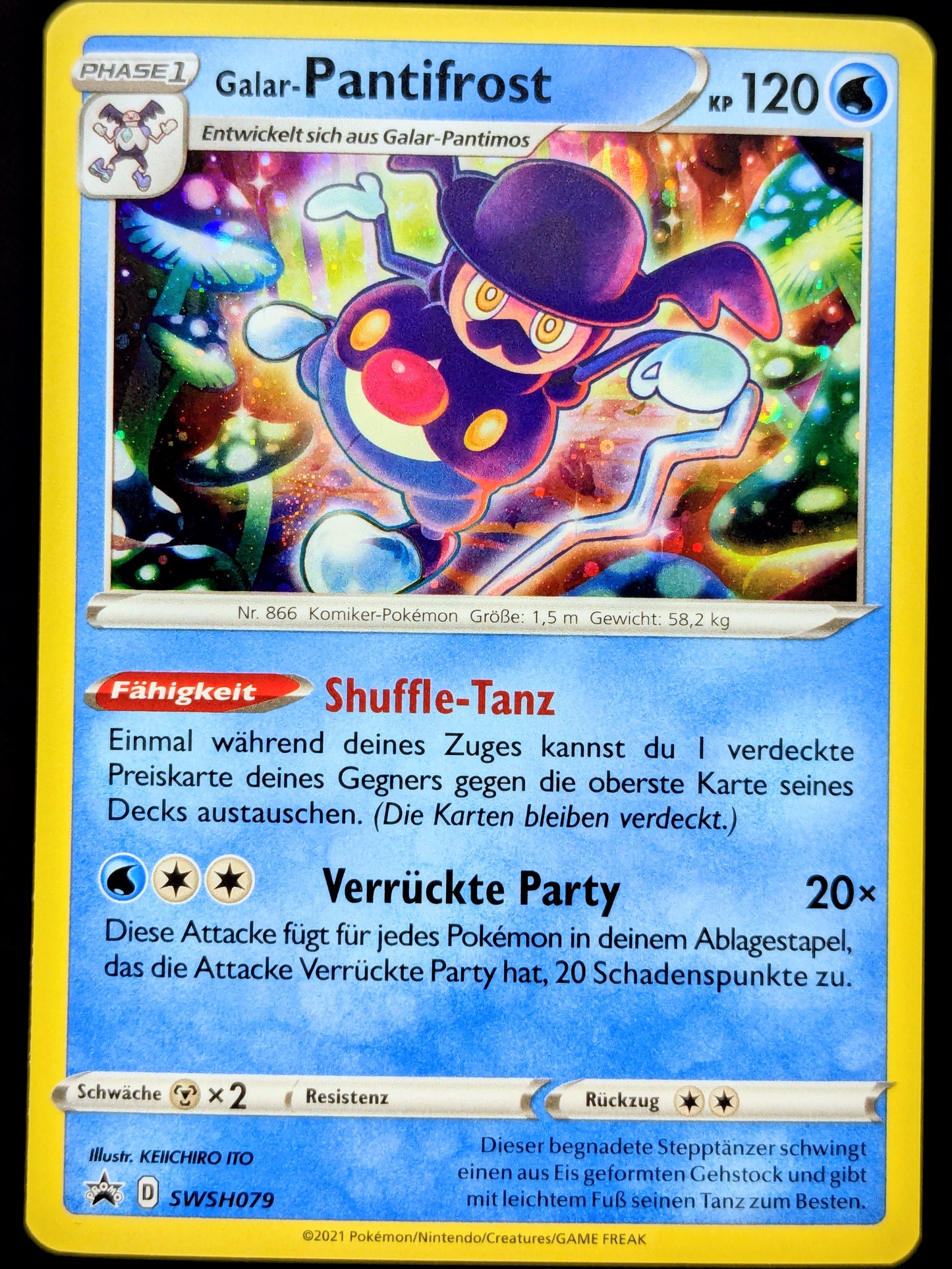 Galar-Pantifrost Holo SWSH079 DE