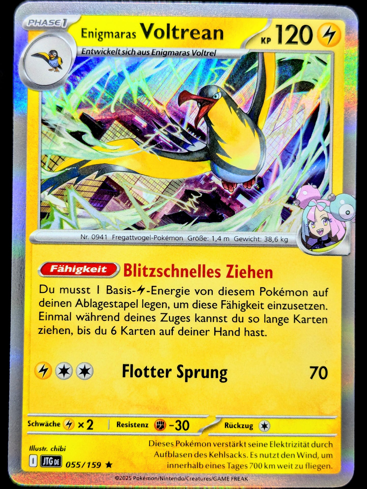 Enigmaras Voltrean Holo 055/159 DE