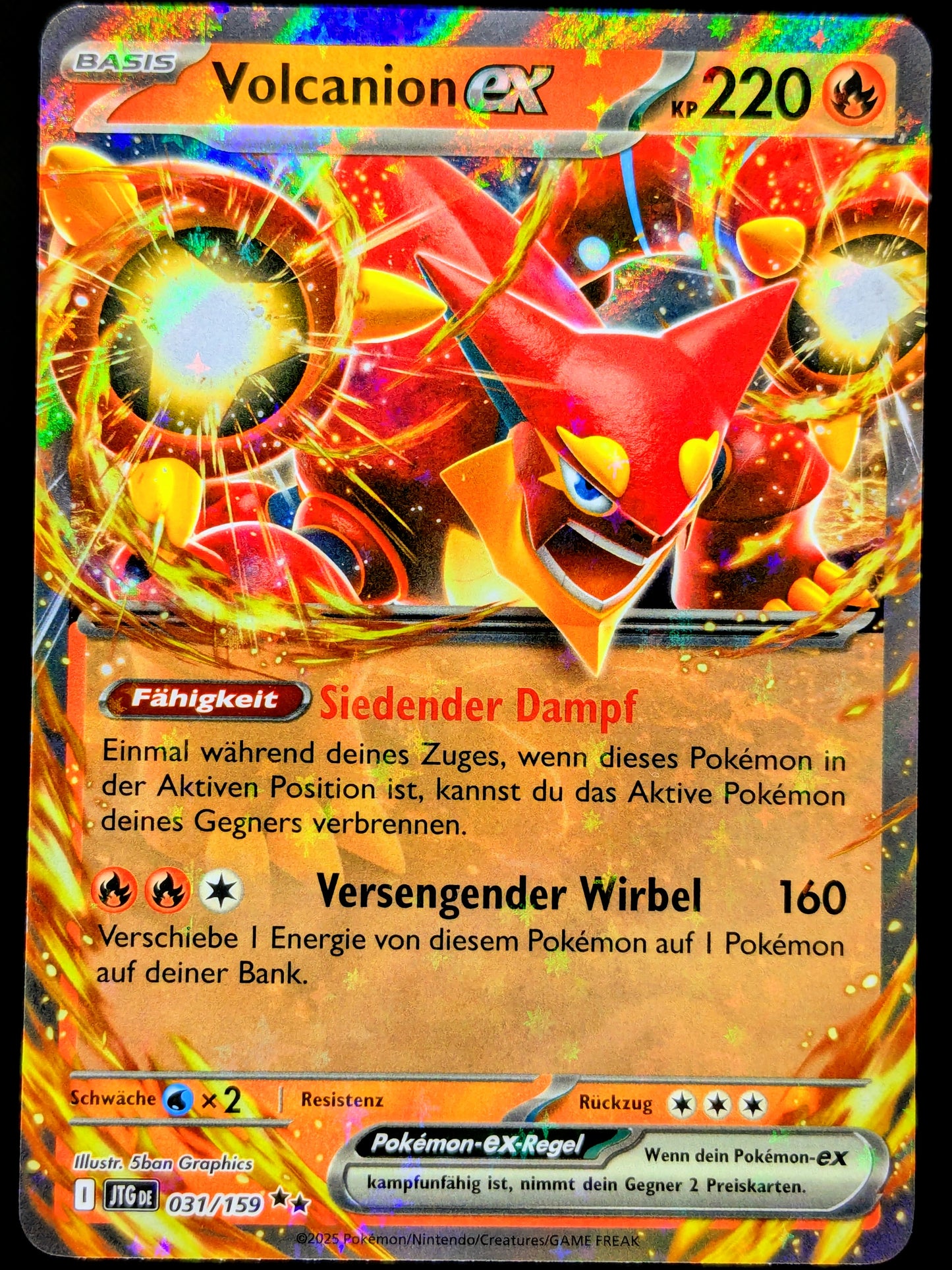 Volcanion Ex 031/159 DE