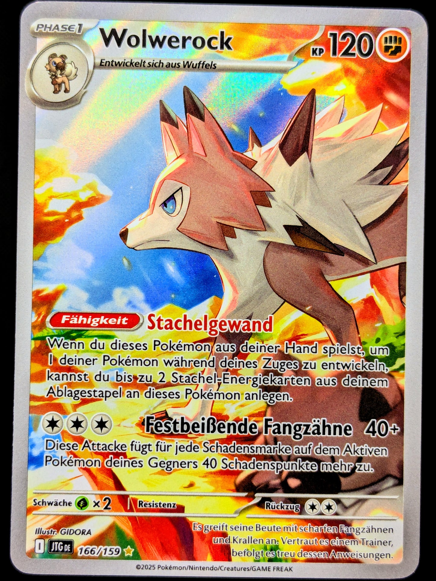 Wolwerock 166/159 Illustration Rare DE