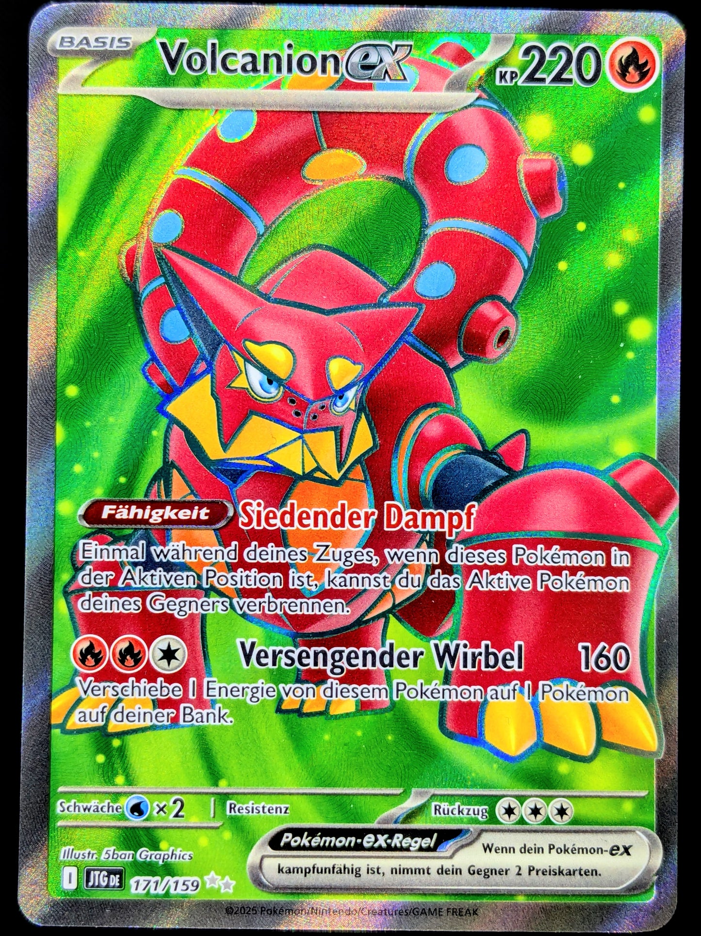 Volcanion Ex Full Art 171/159 DE