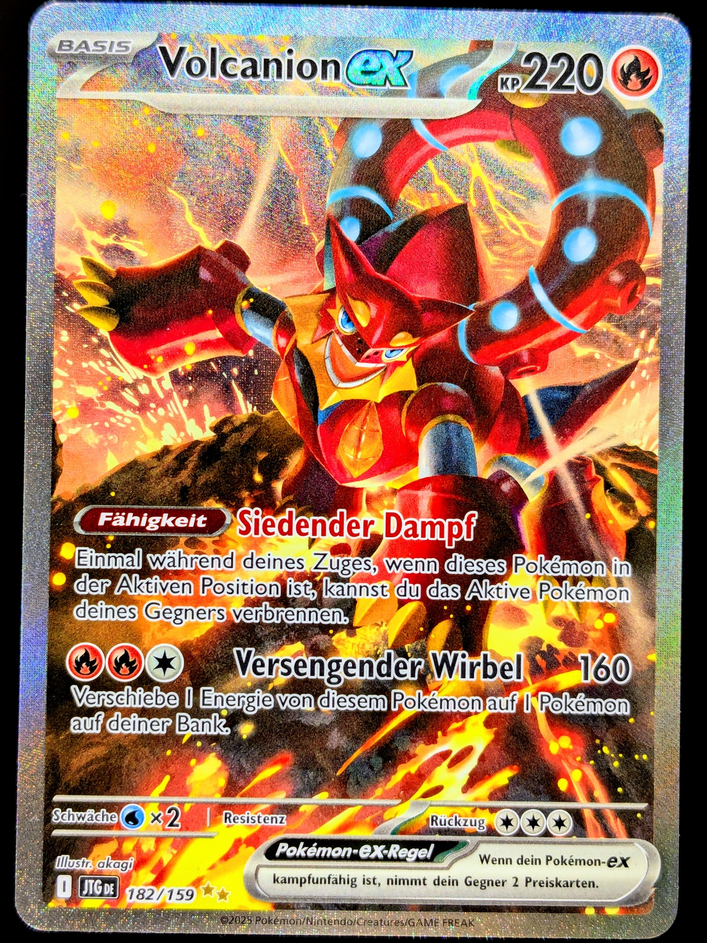 Volcanion Ex Special Illustration Rare DE